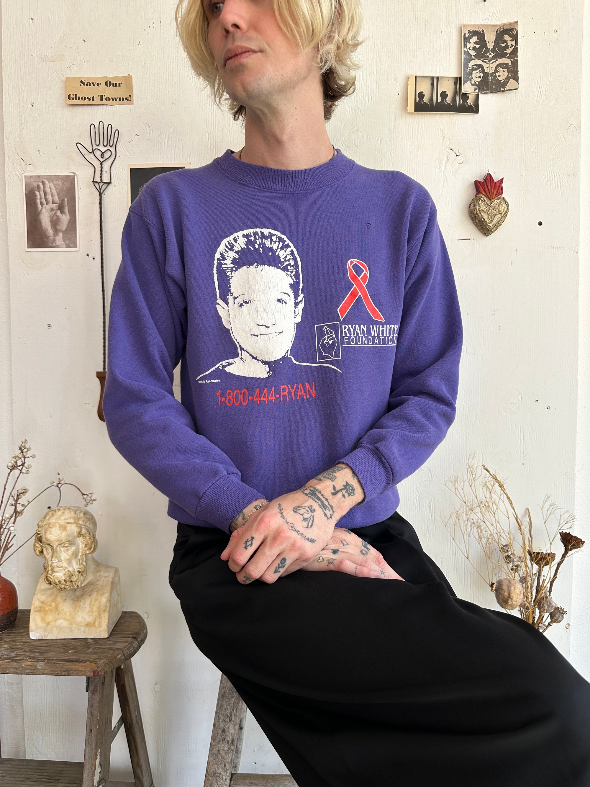 1990s Ryan White Foundation Sweatshirt