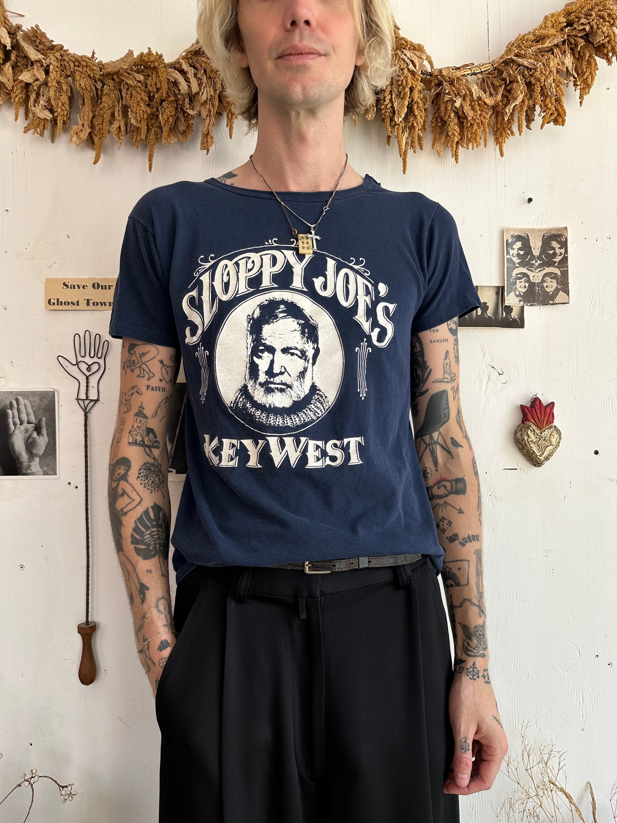 1980s Ernest Hemmingway Sloppy Joe’s Tee