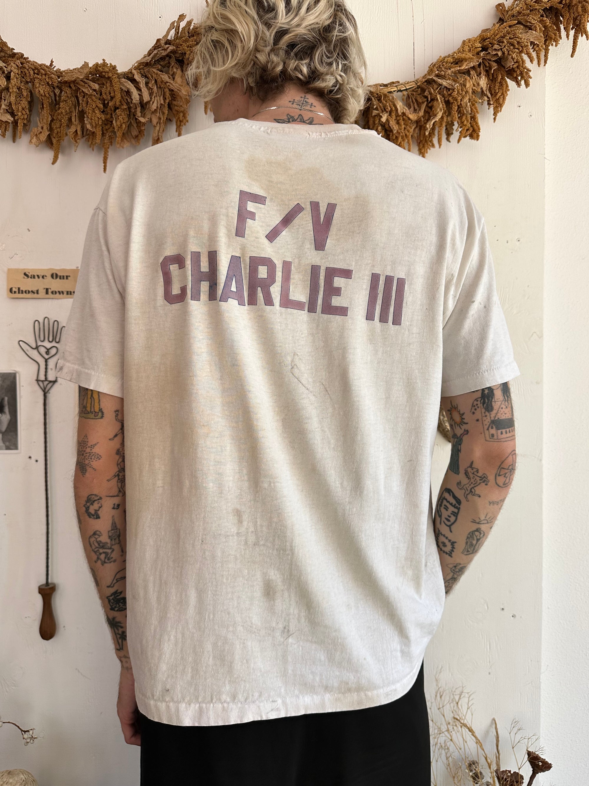 1990s Thrashed Boat Pic Tee