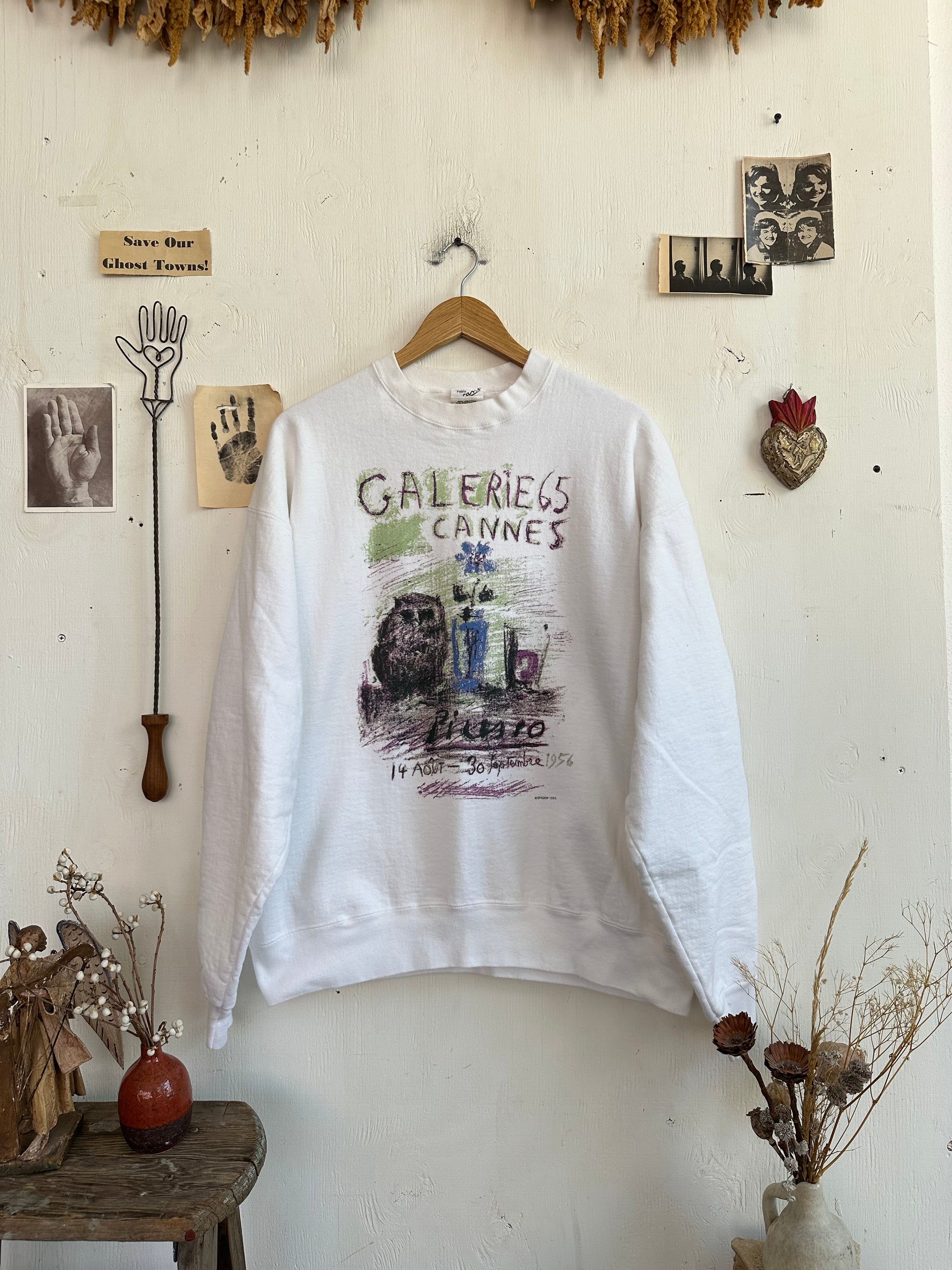 1995 Picasso Gallery Flyer Sweatshirt