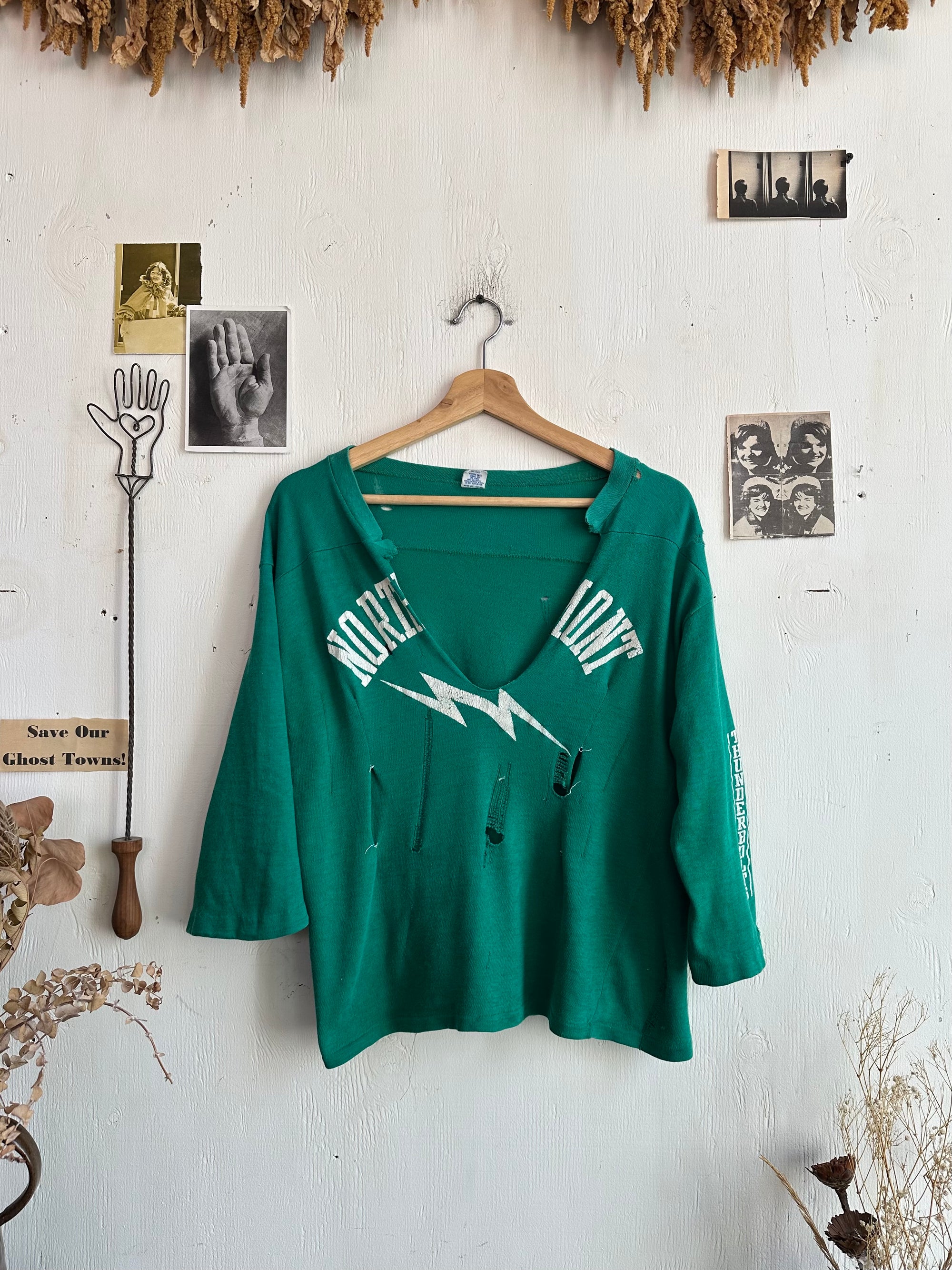 1960s Thrashed Thunderbolts Baseball Tee