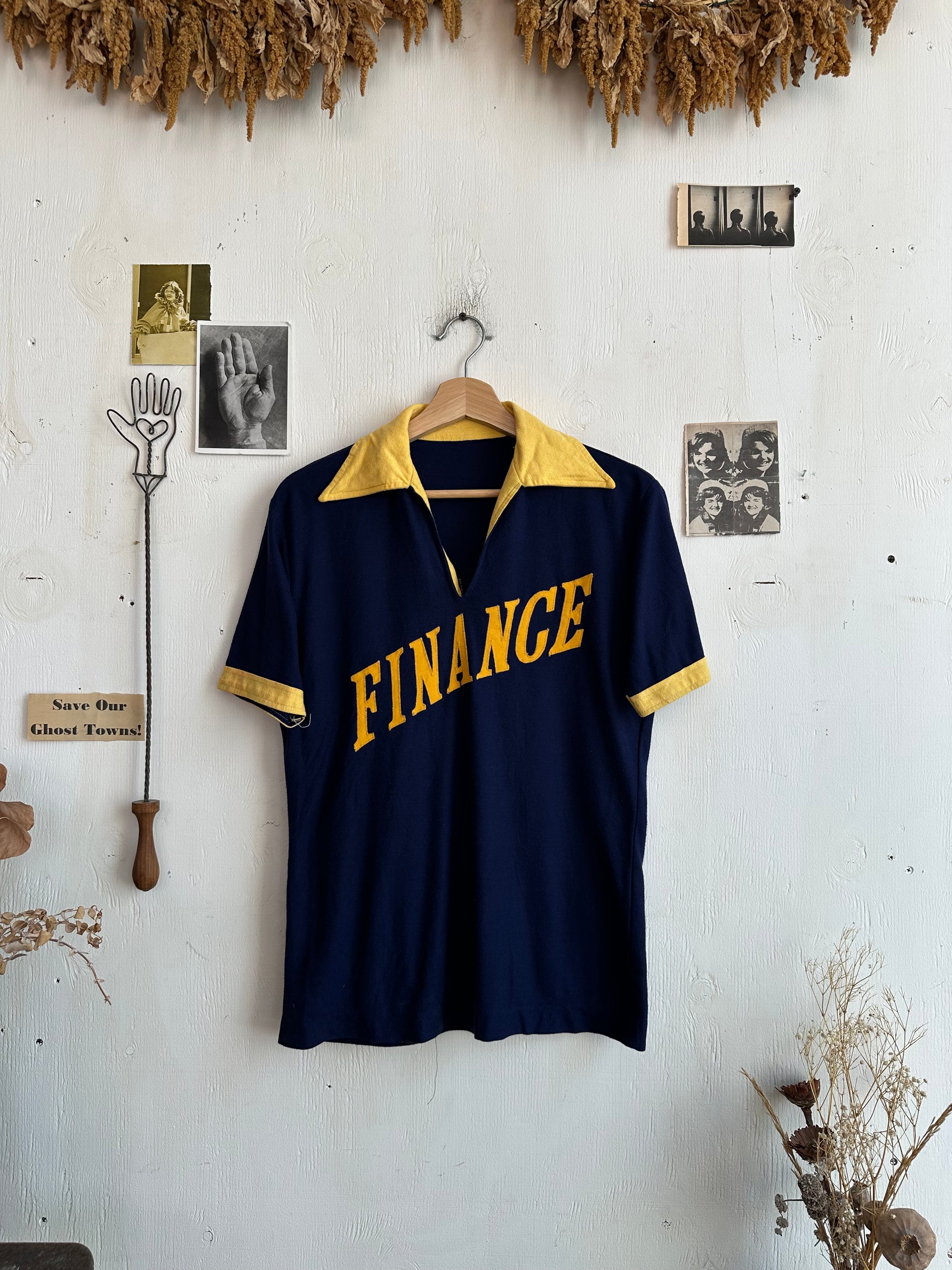 1970s Finance Polo Tee