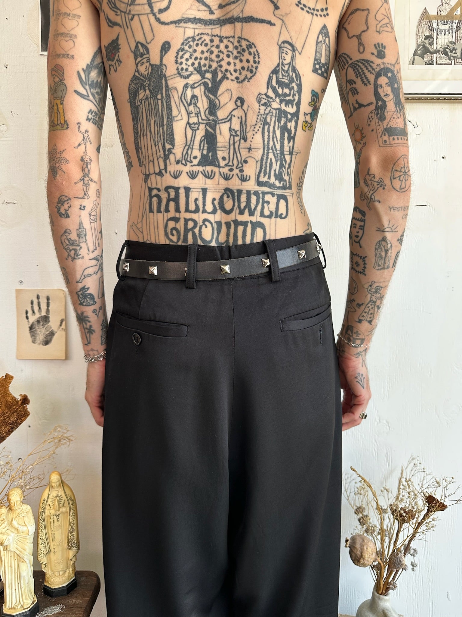 Hand Studded Western Belt (40” - 44”)
