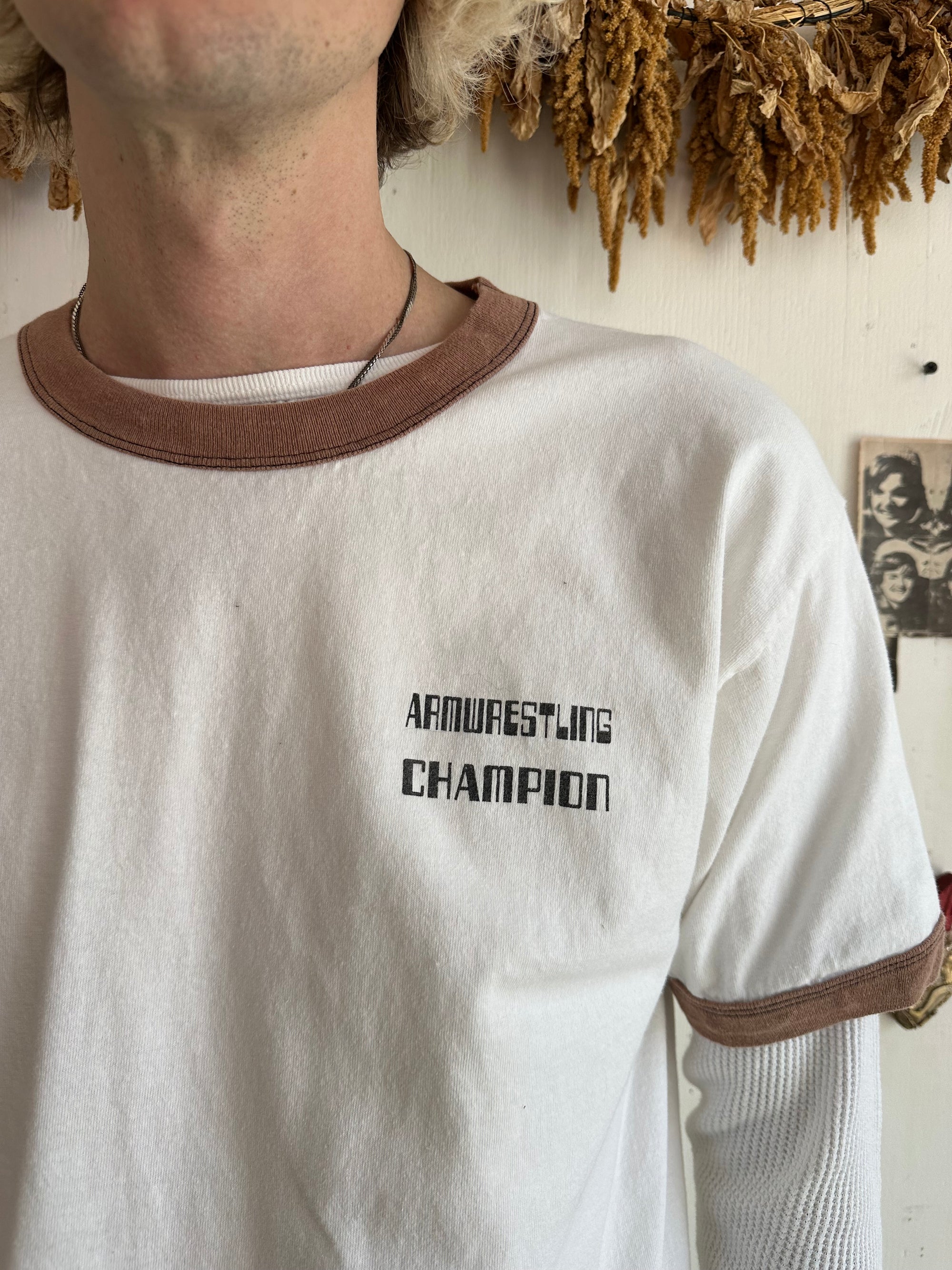 1990s Pulling John Armwrestling Champ Ringer