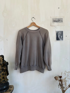 1970s Sunfaded Black/Grey Sweatshirt (M)