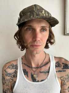 Vintage Camo Trucker Hat W/ Pins (O.S.)