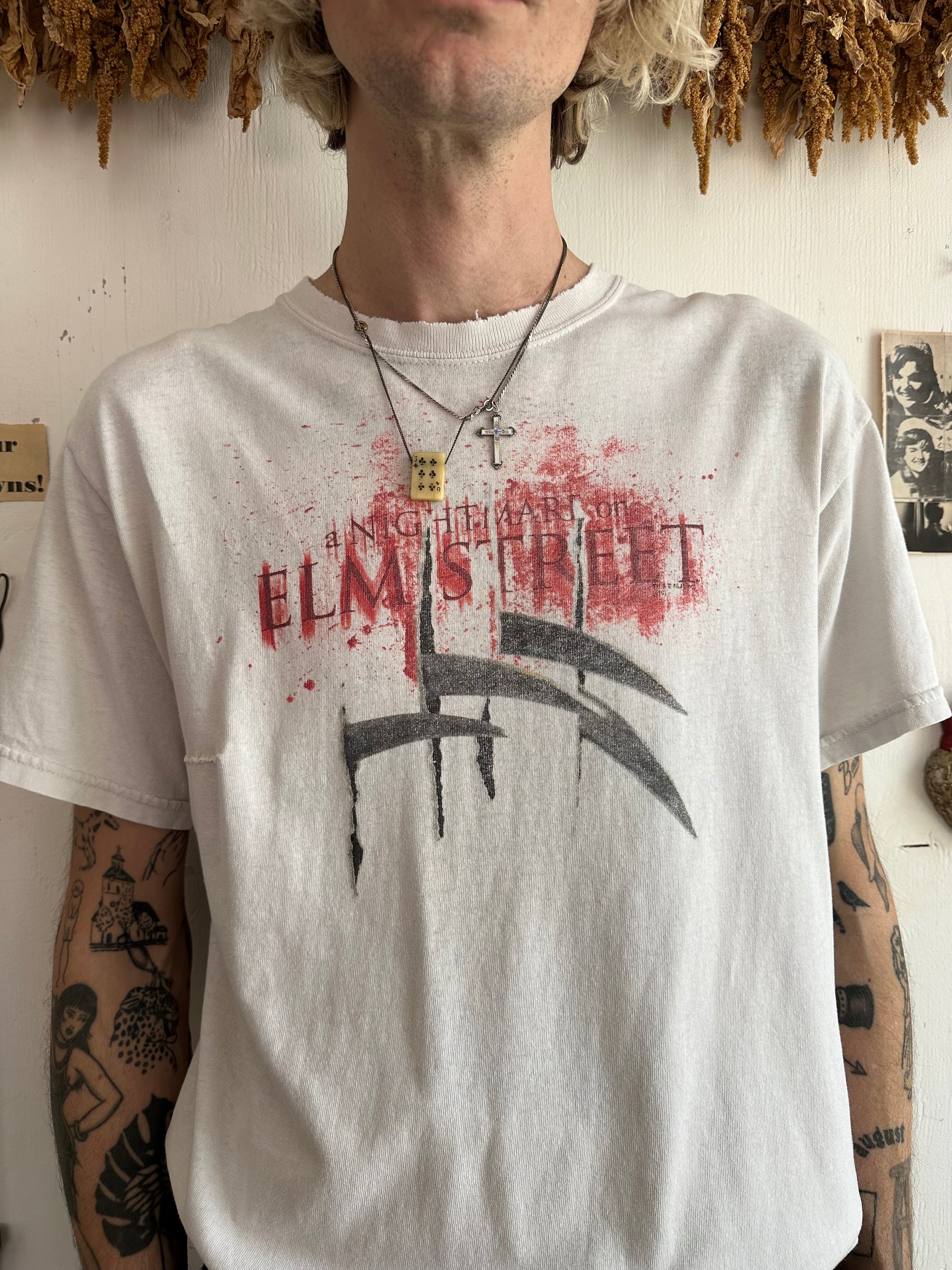 2000s Repaired Nightmare on Elm Street T-Shirt