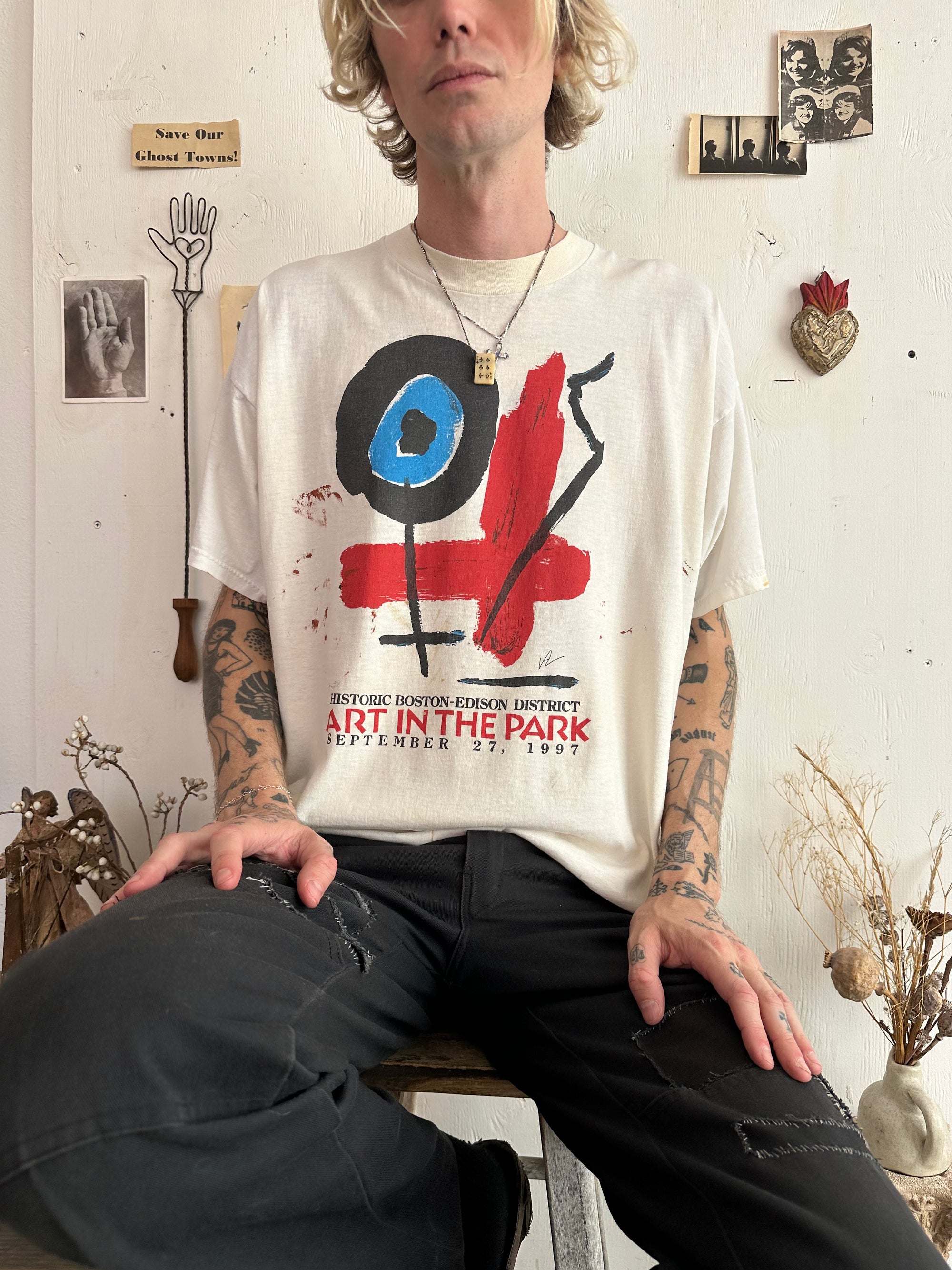 1997 Well Worn Art In The Park Tee