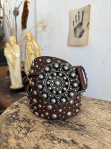 2000s Express Heavy Studded Belt (30” - 34”)