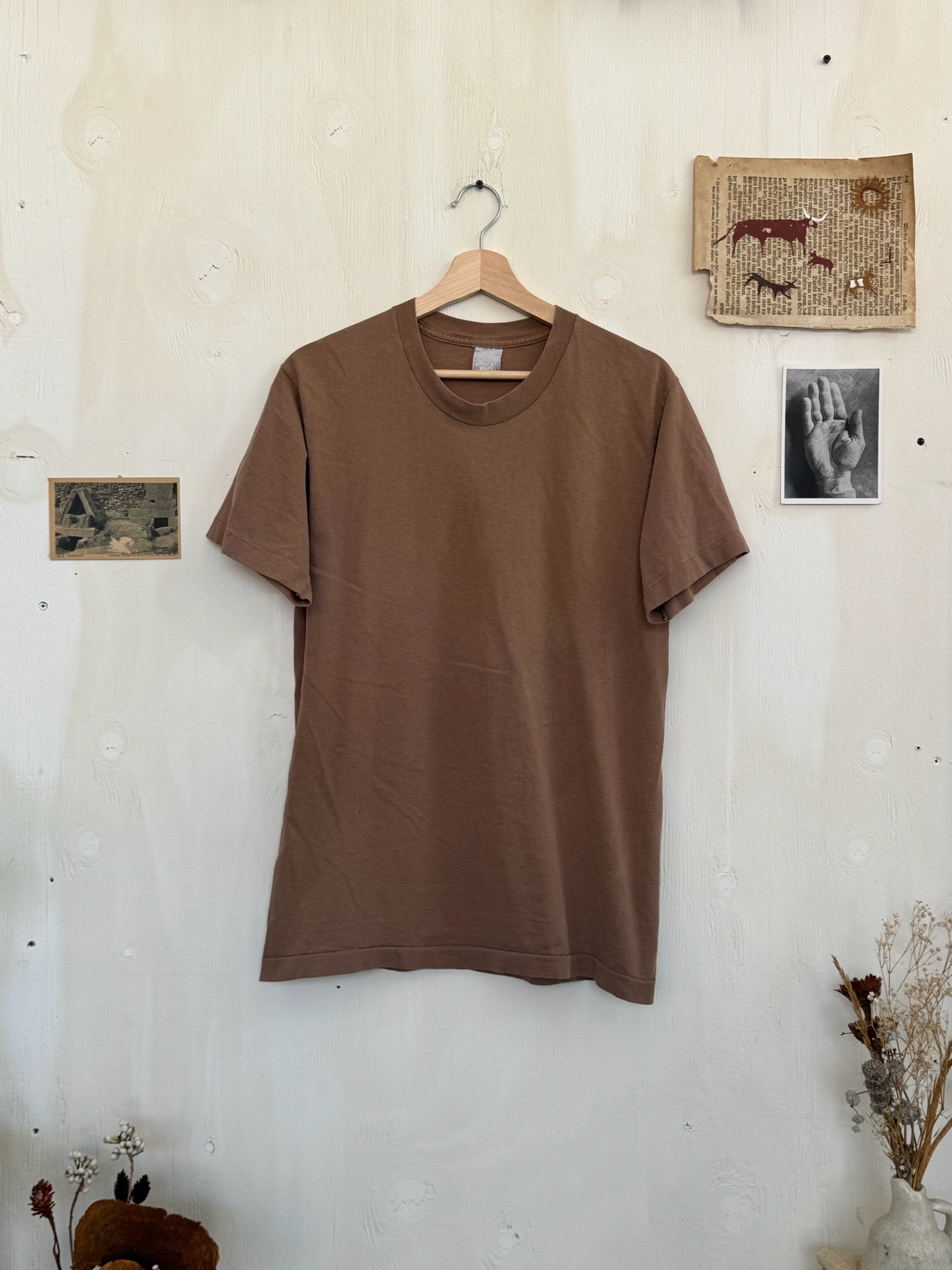 1990s Sun-Faded Brown Blank (M/L)