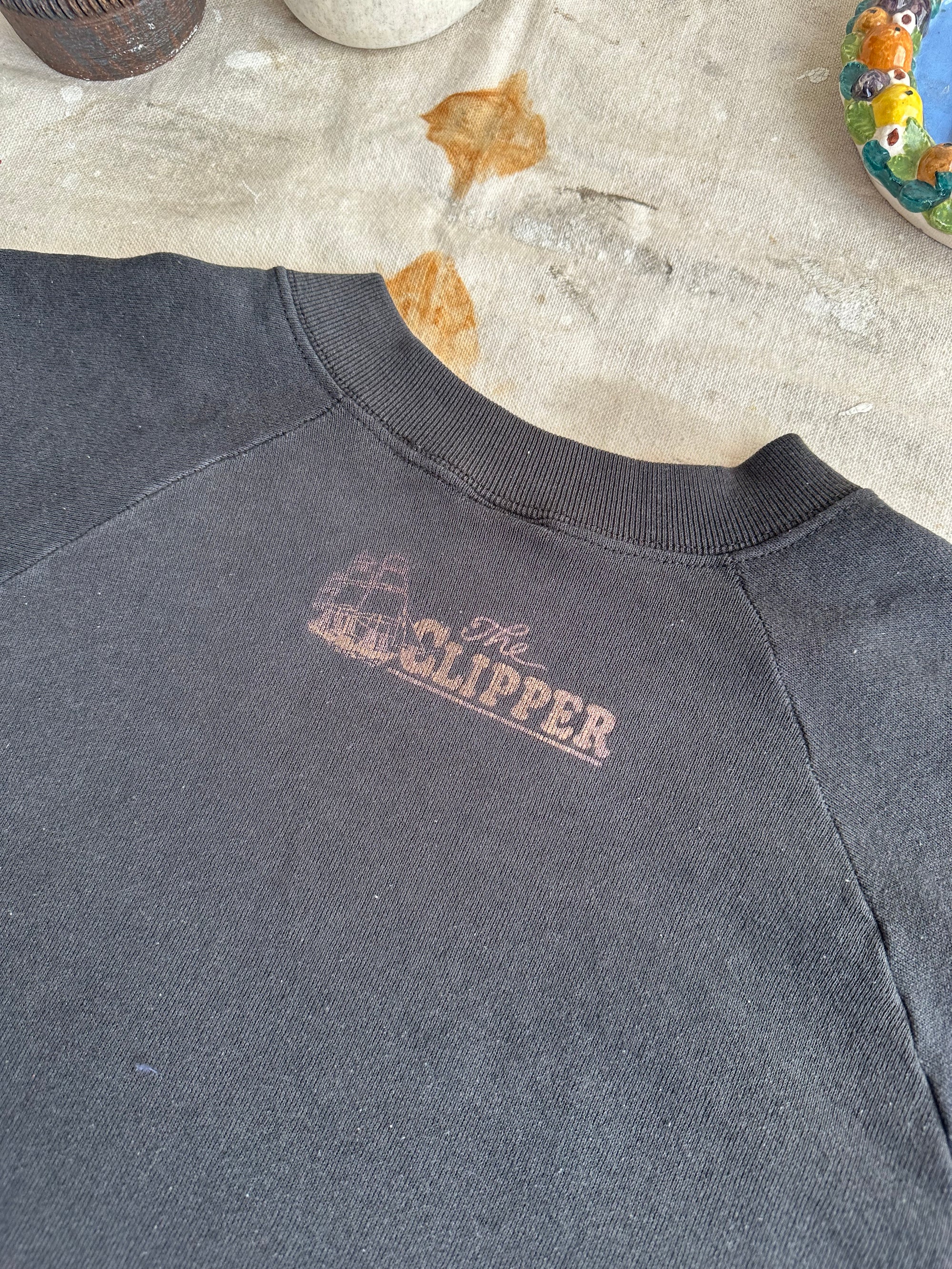 1990s Faded Nautical Portrait Sweatshirt