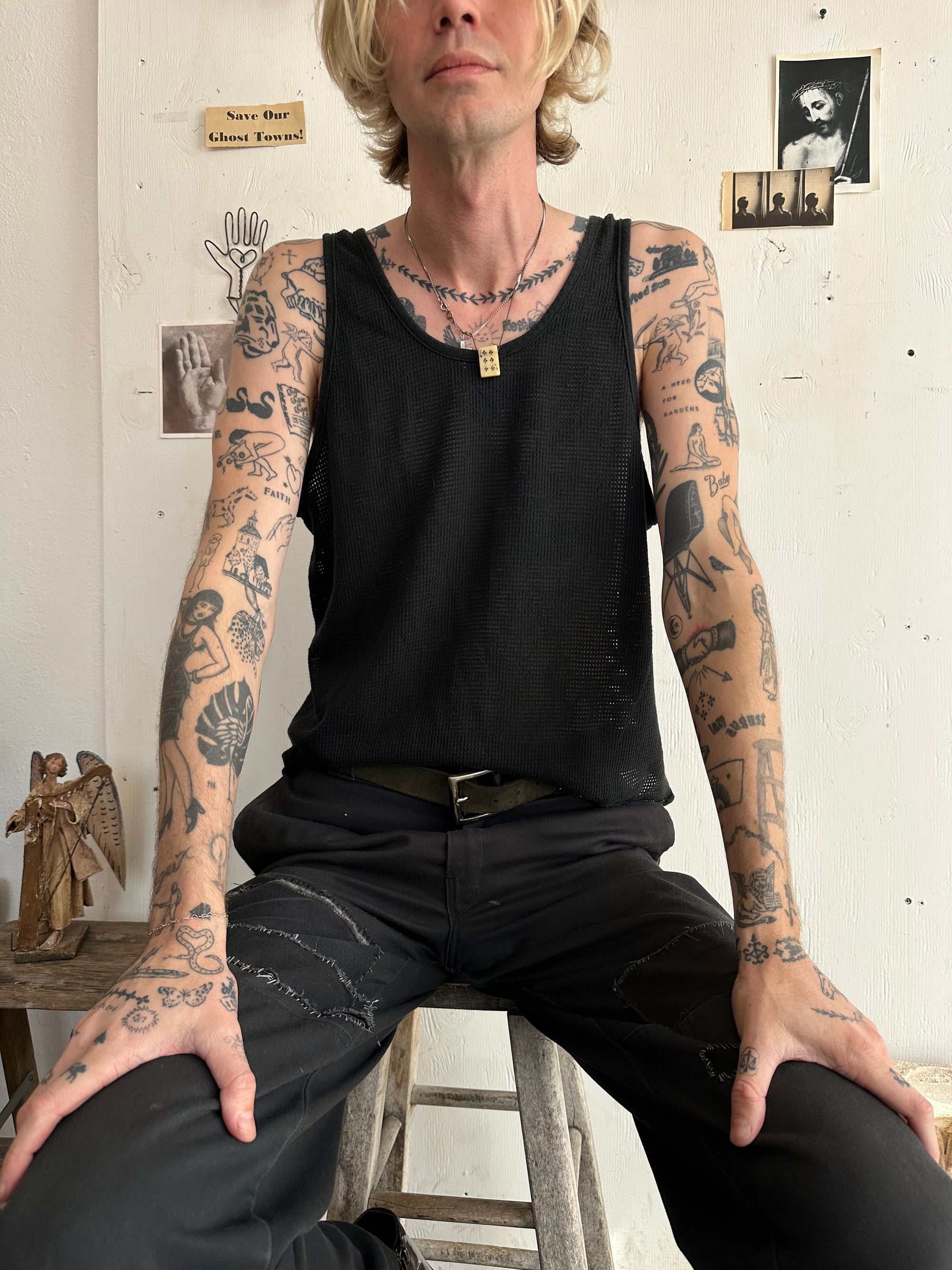 1990s Mesh Tank