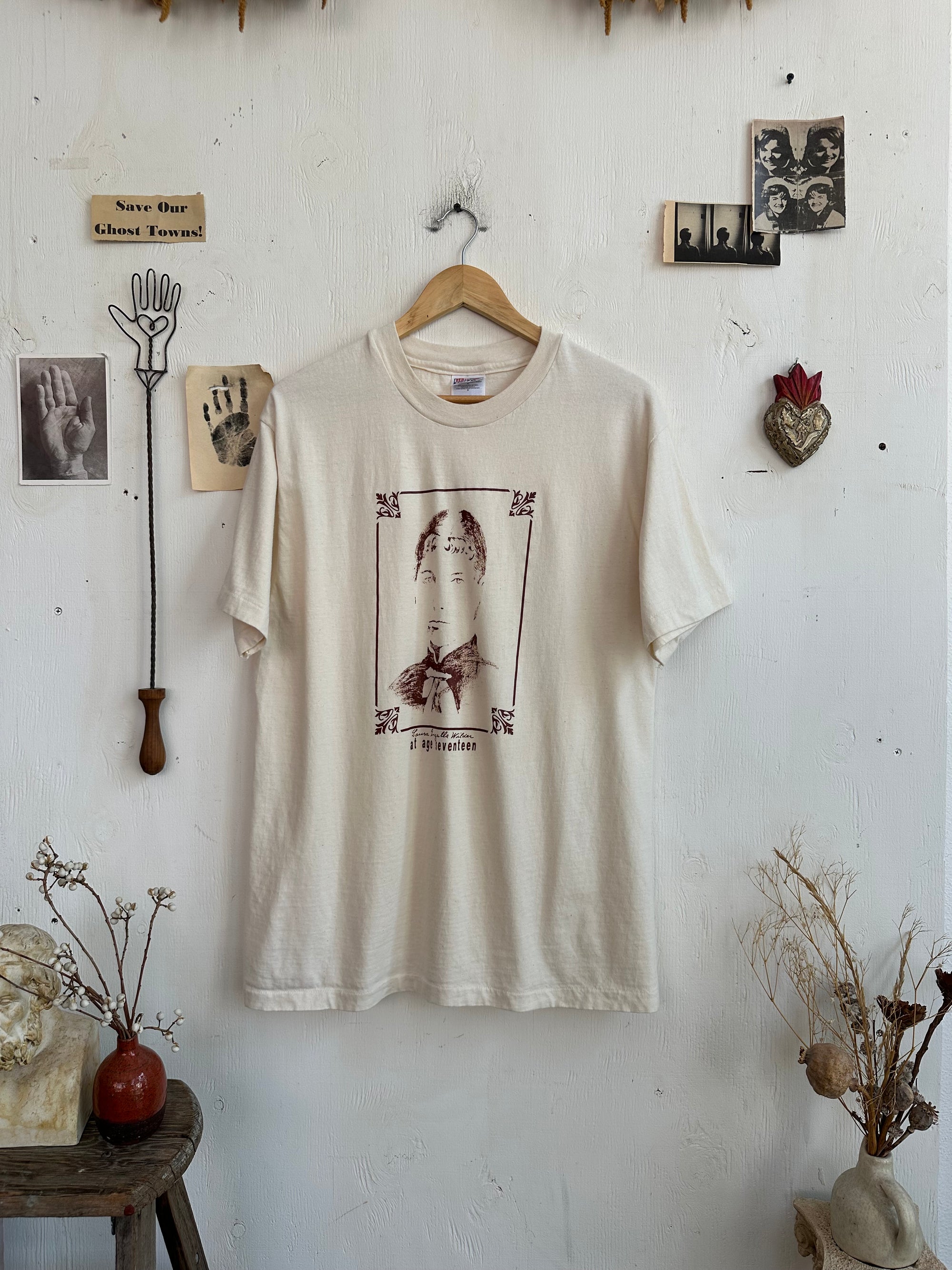 1990s Gone W the Wind Author Portrait Tee