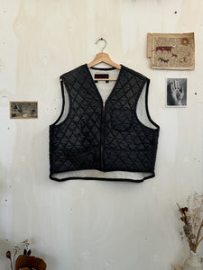 1960s Thermal-Lined Puffy Vest (Boxy M/L)