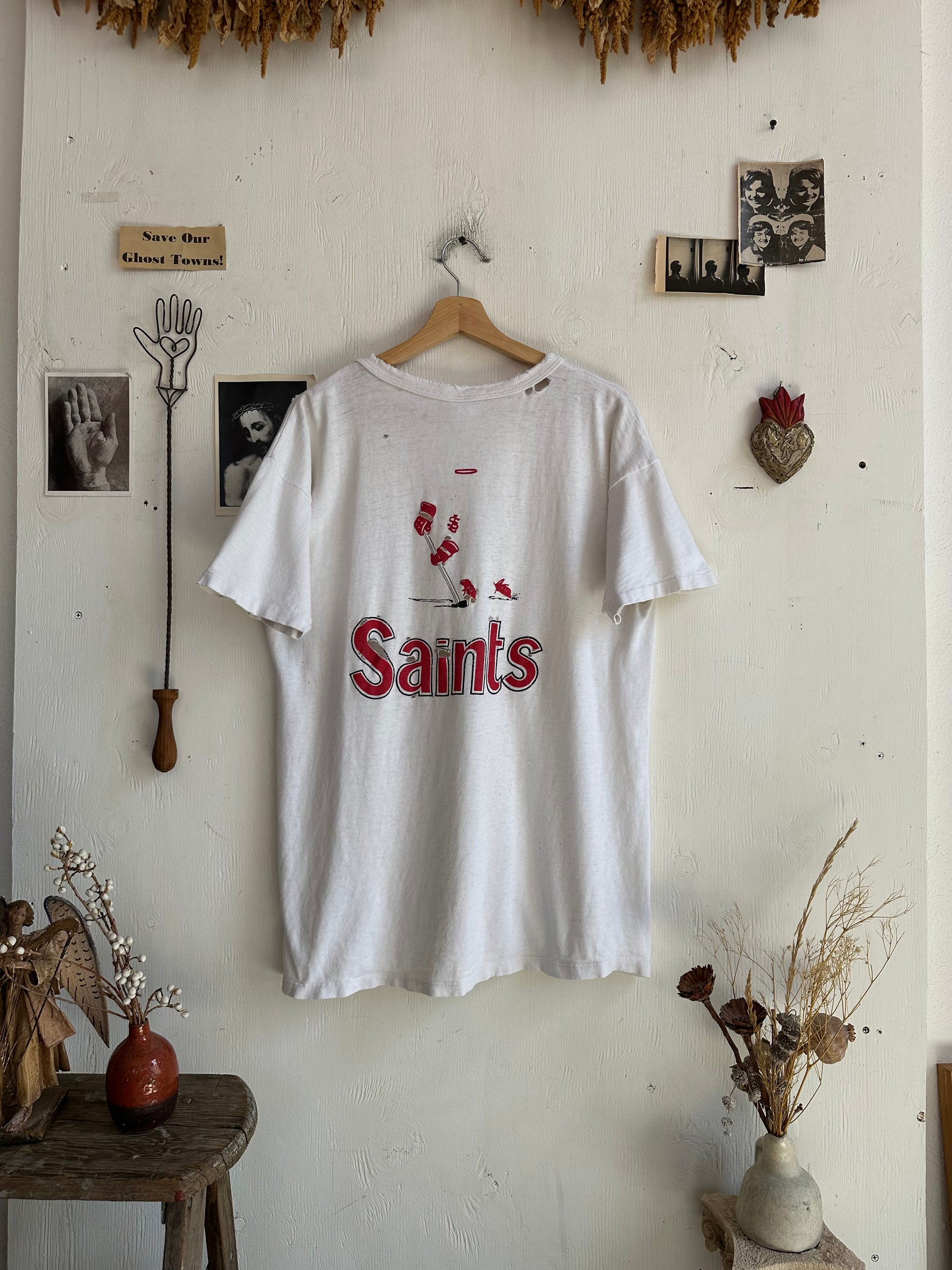 1990s Well Worn Champion St. Lawrence Hockey Tee