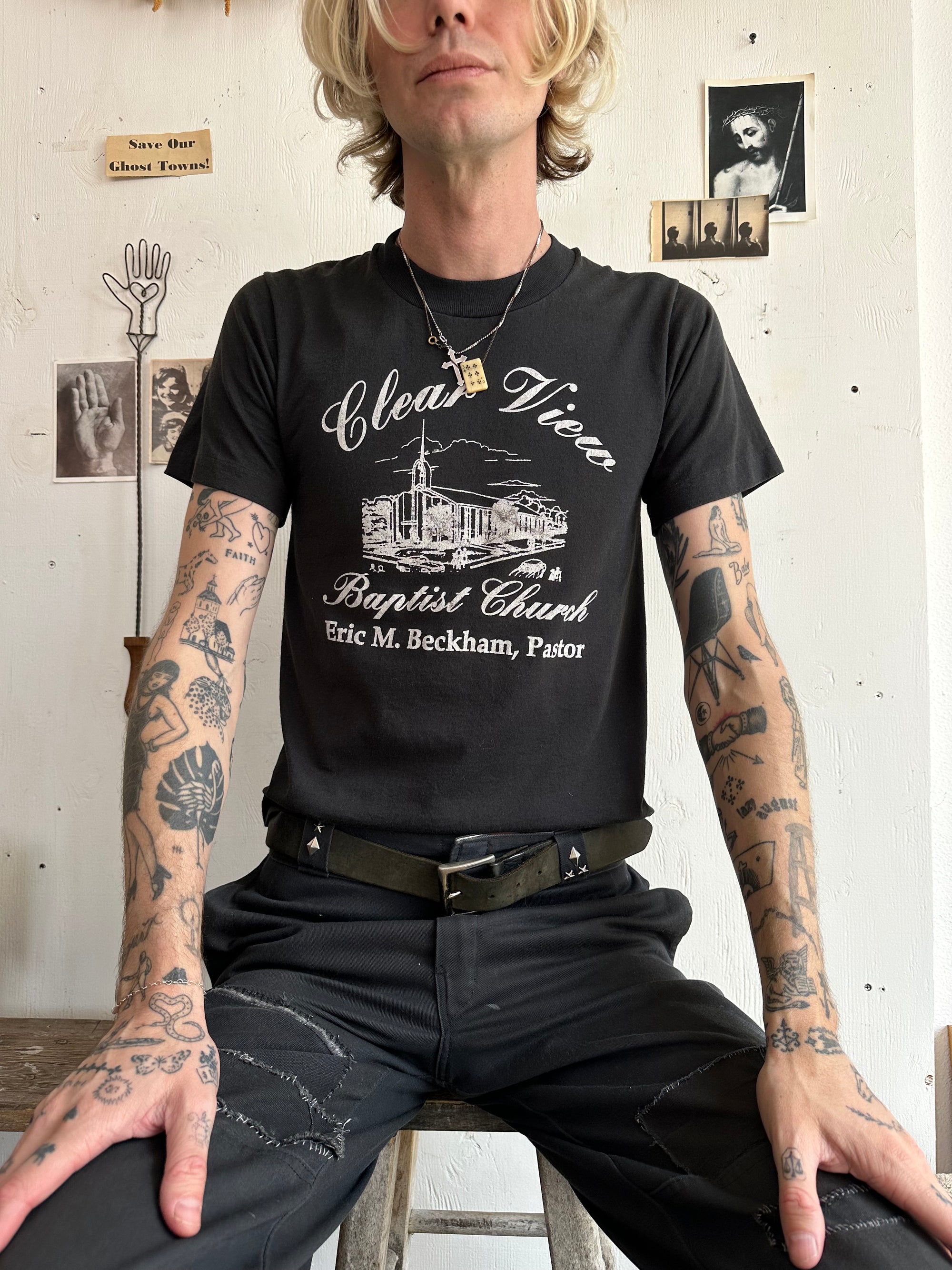 1990s Clear View Baptist Church Tee
