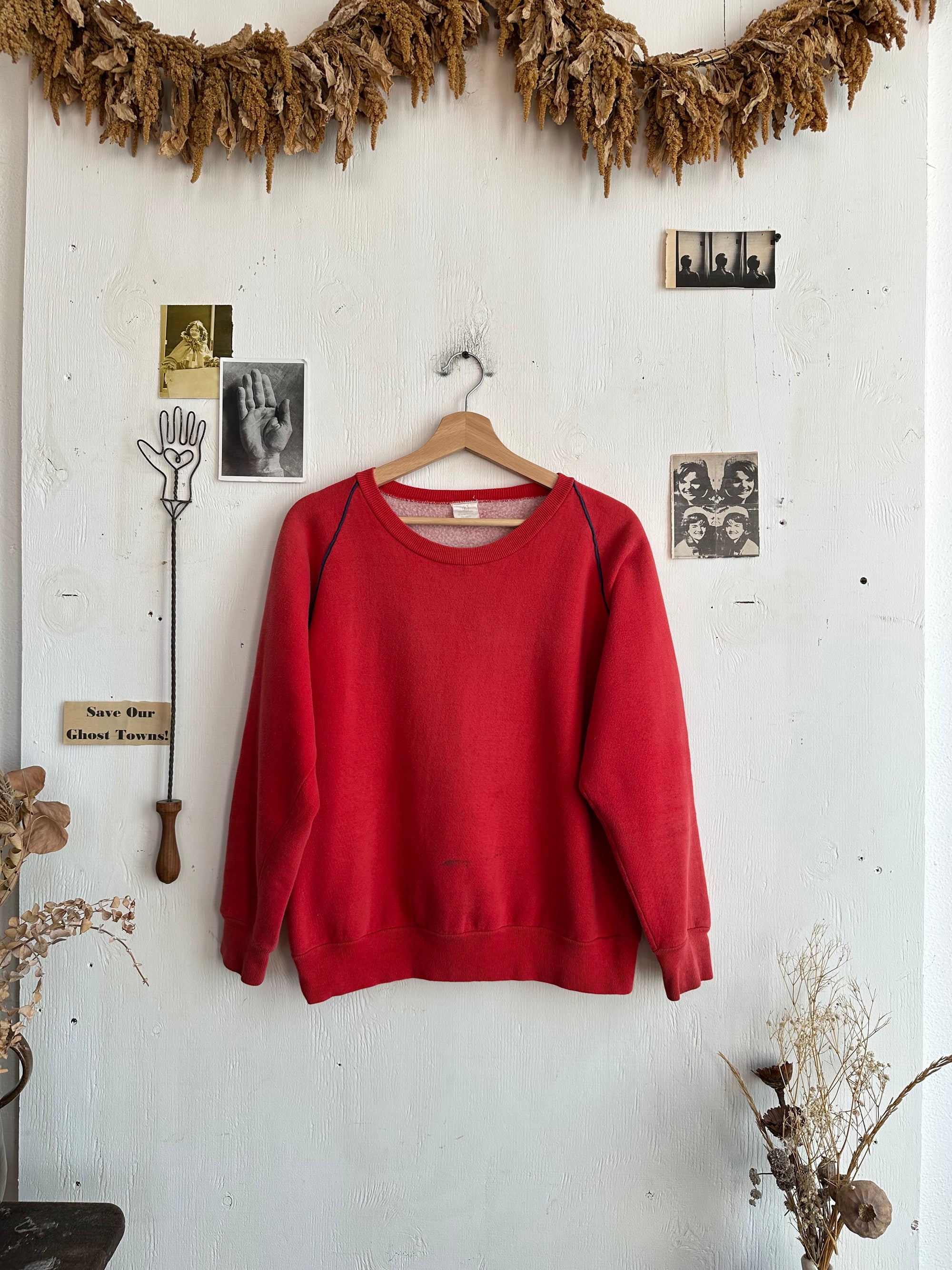 1990s Red Athletic Sweatshirt