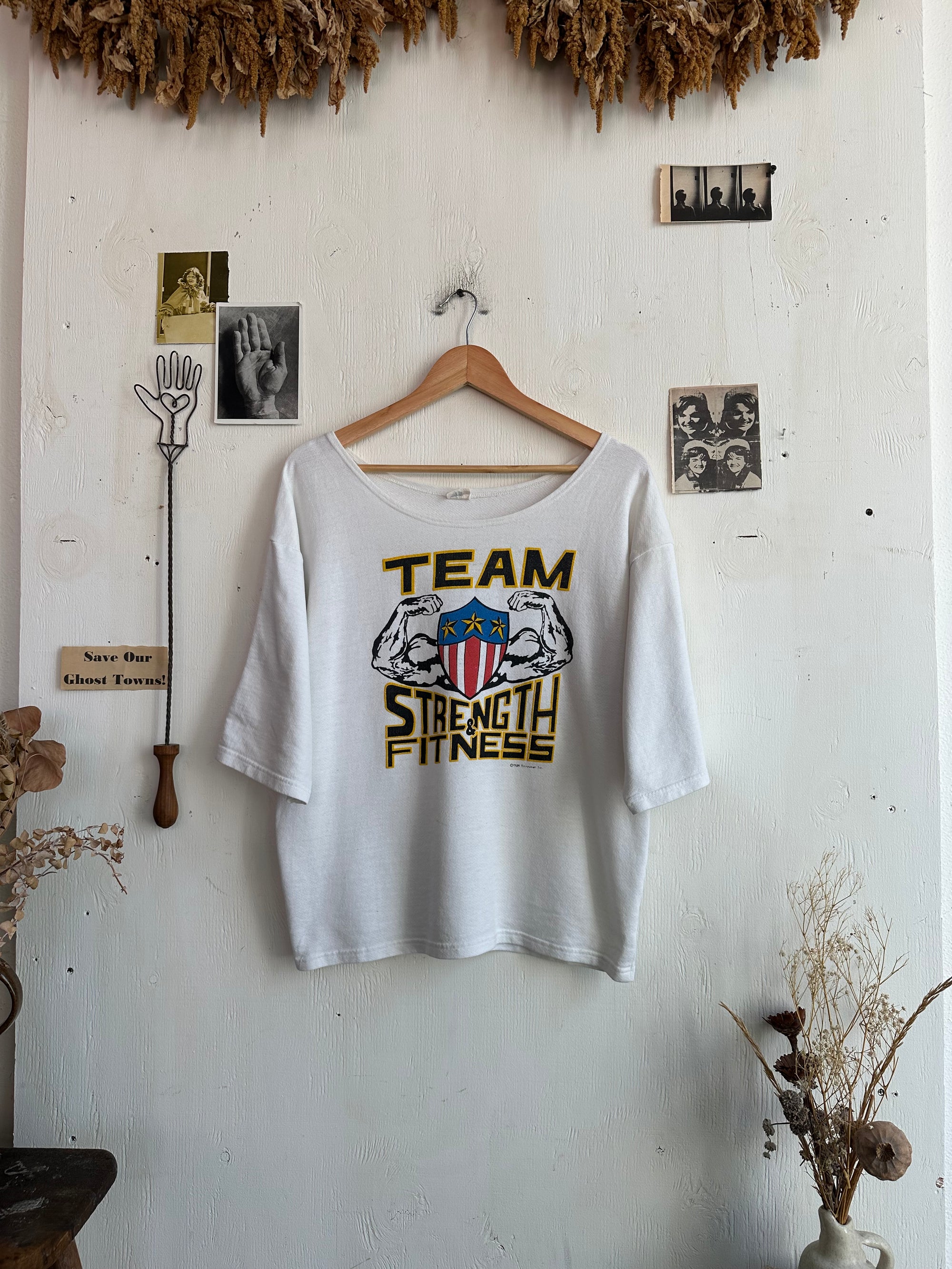 1989 Team Strength and Fitness Tee