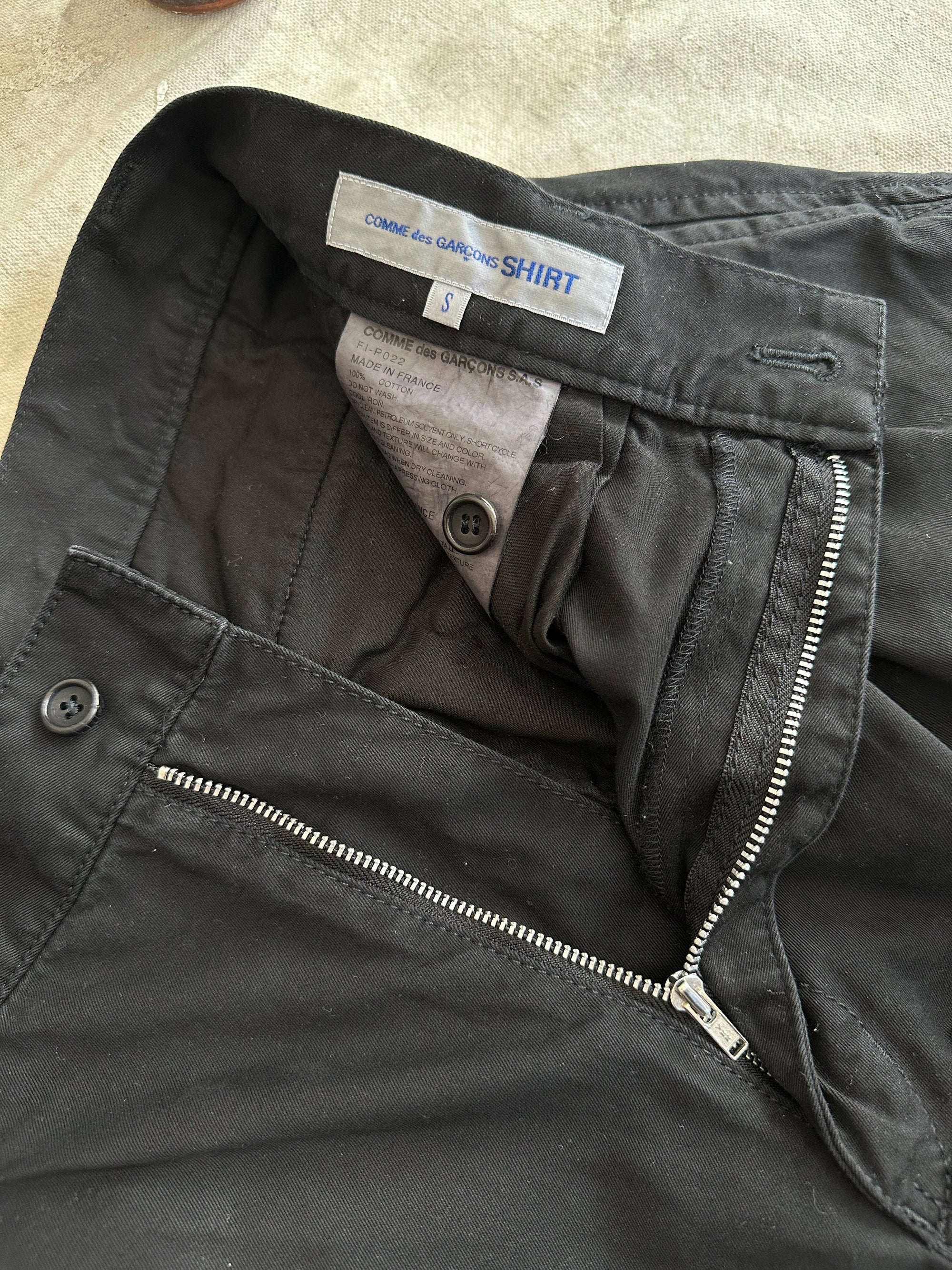 Comme Des Garcon Pleated Baggy Shorts