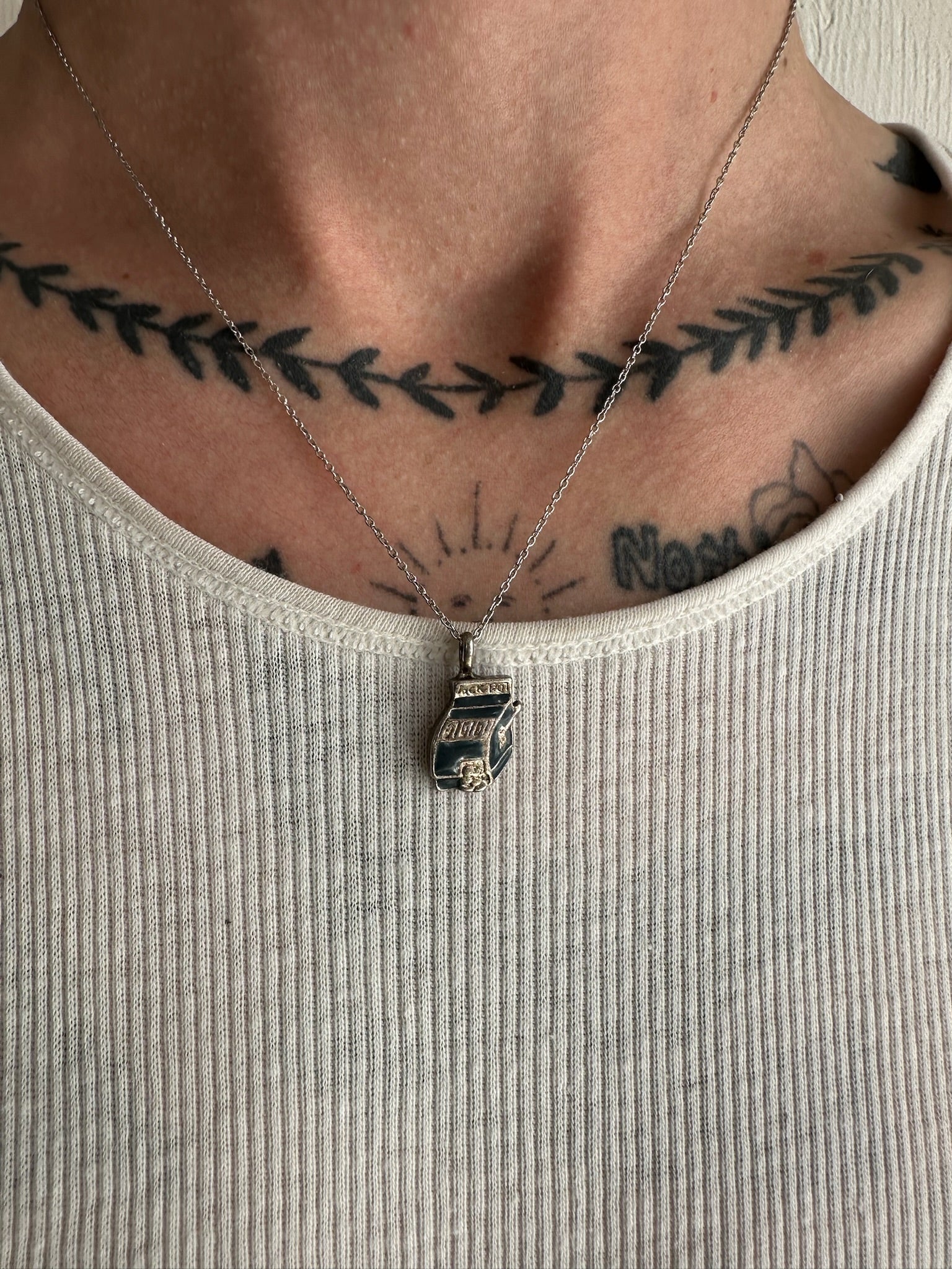 Vintage Slot Machine Necklace (18”)