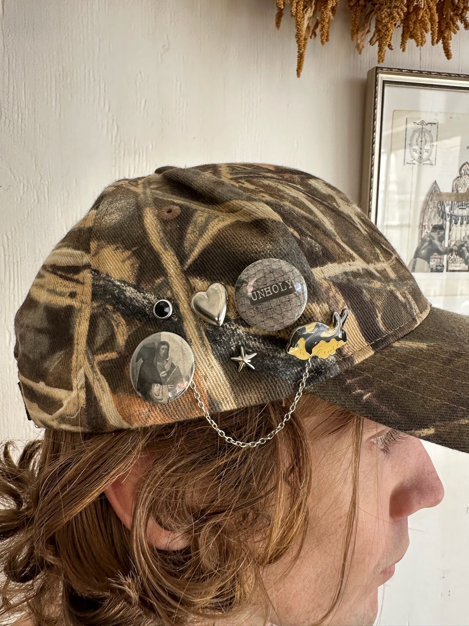 Deadstock Realtree Camo Dad Hat W/ Pins (O.S.)