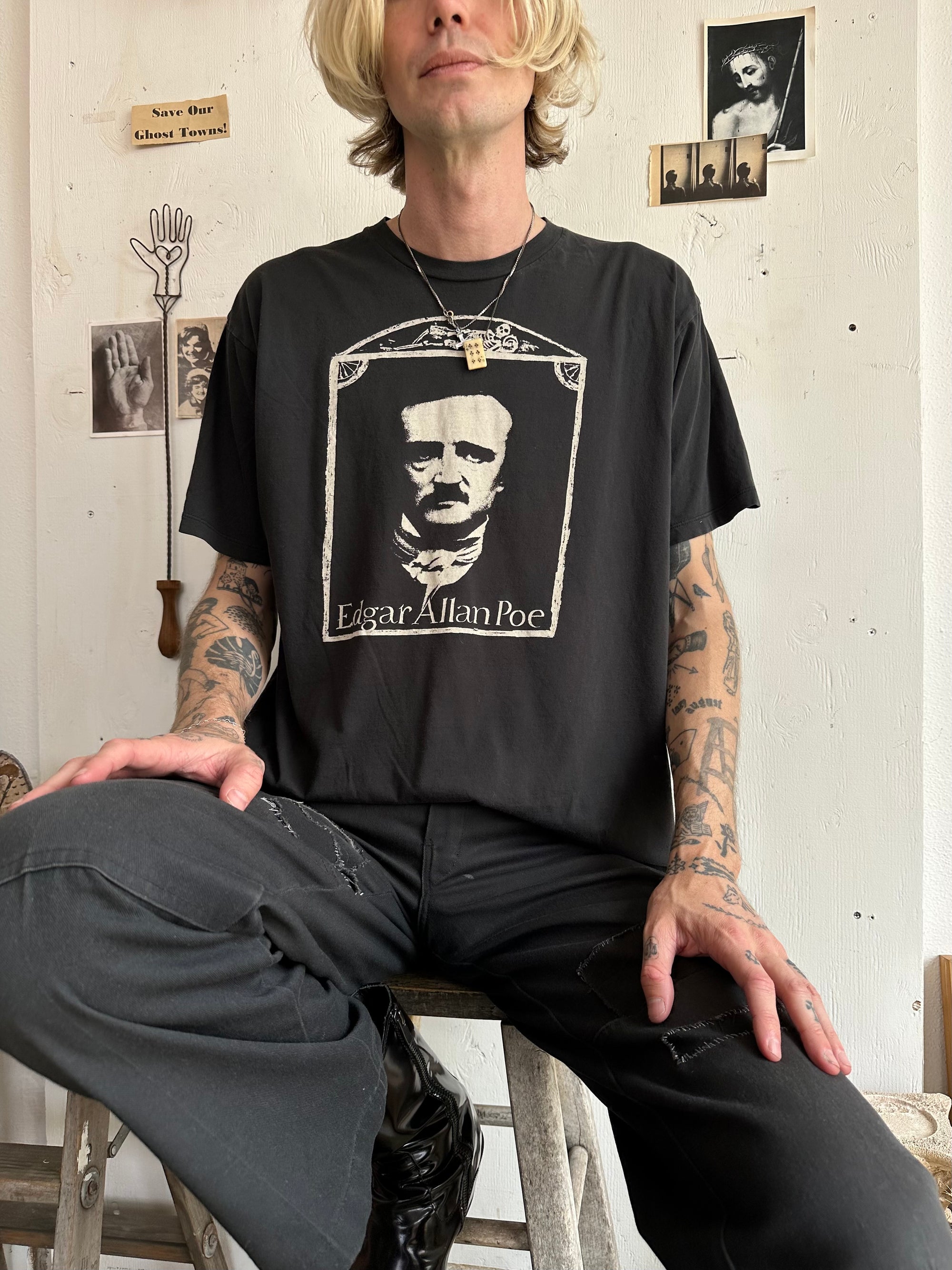 2000s Edgar Allan Poe Tee