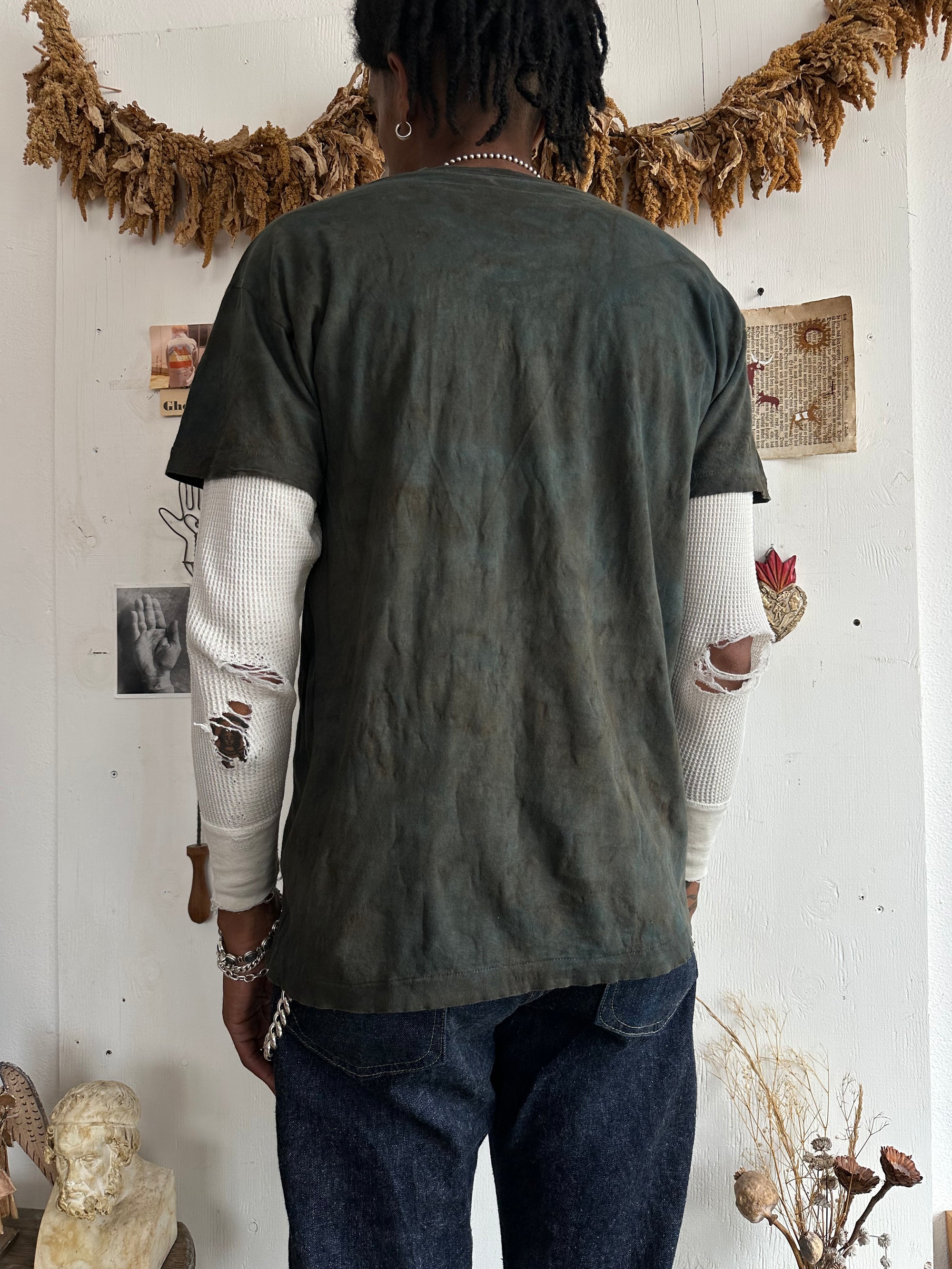 1980s Earthy Dyed Blank Tee