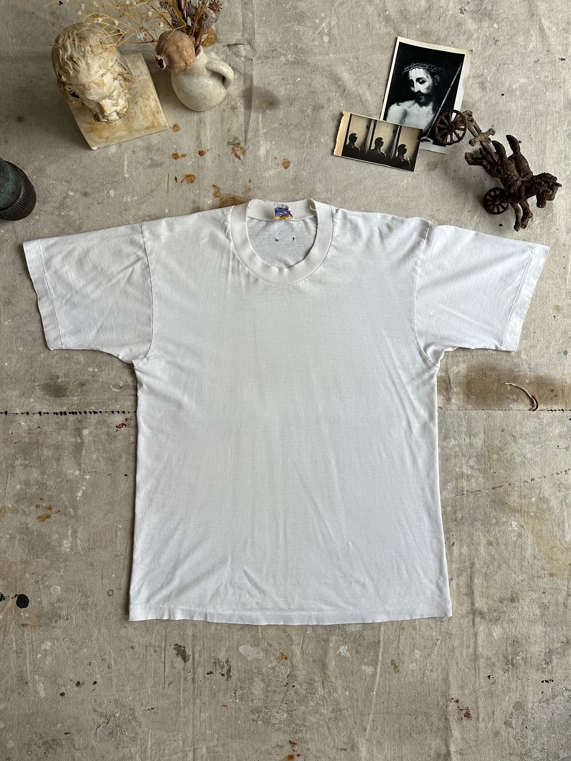 1990s Paper Thin White Blank