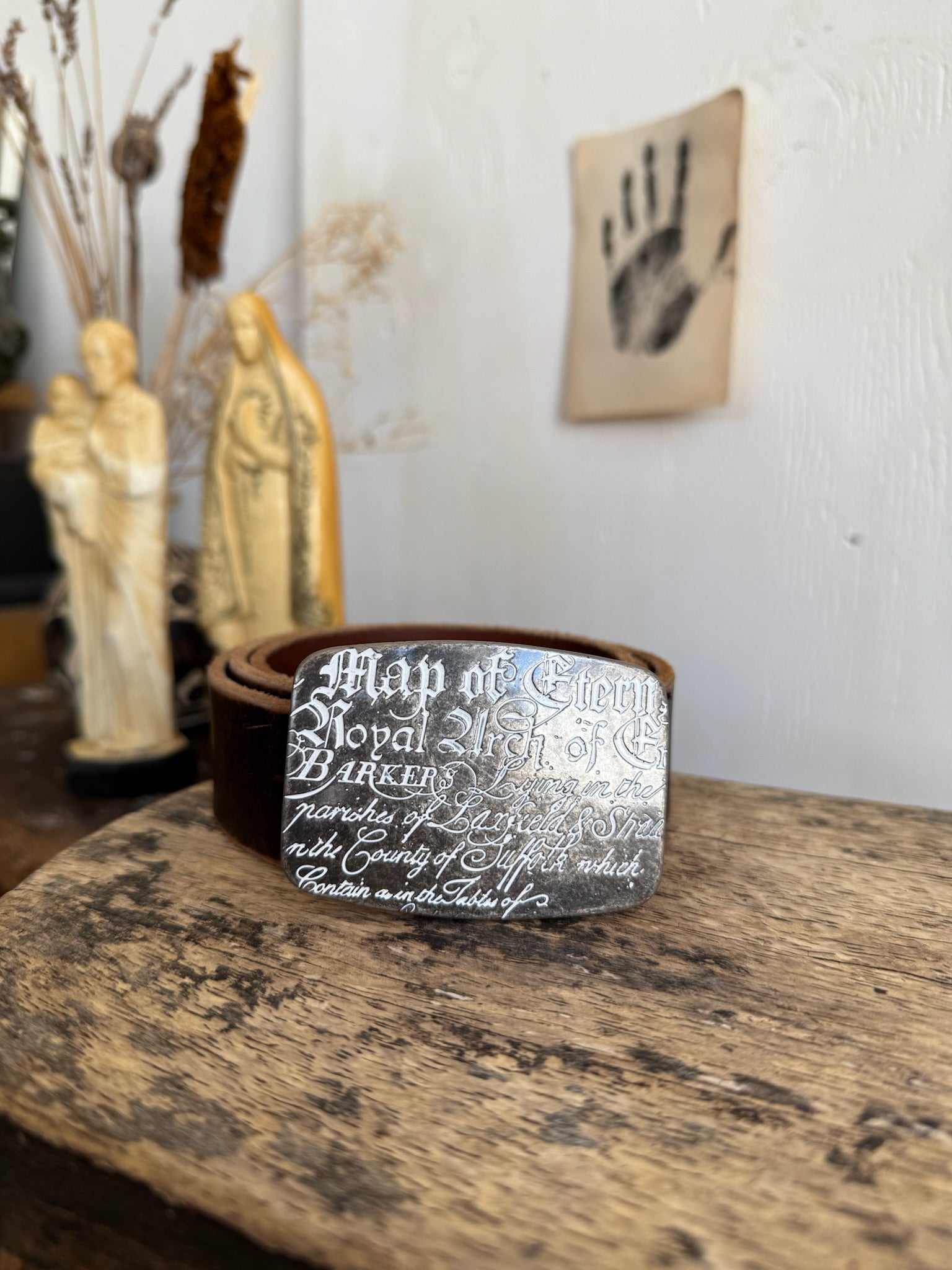 Vintage Map of Eternity Belt (32” - 36”)
