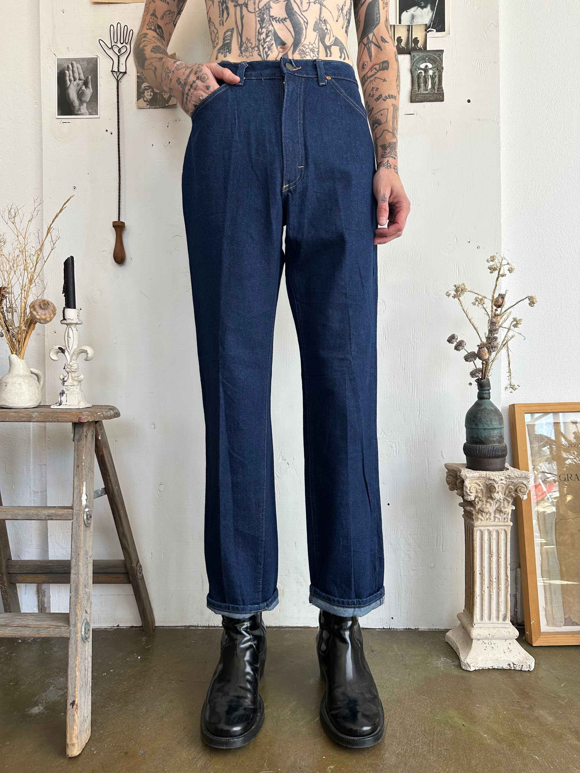 1970s High Waited Lee Denim Jeans