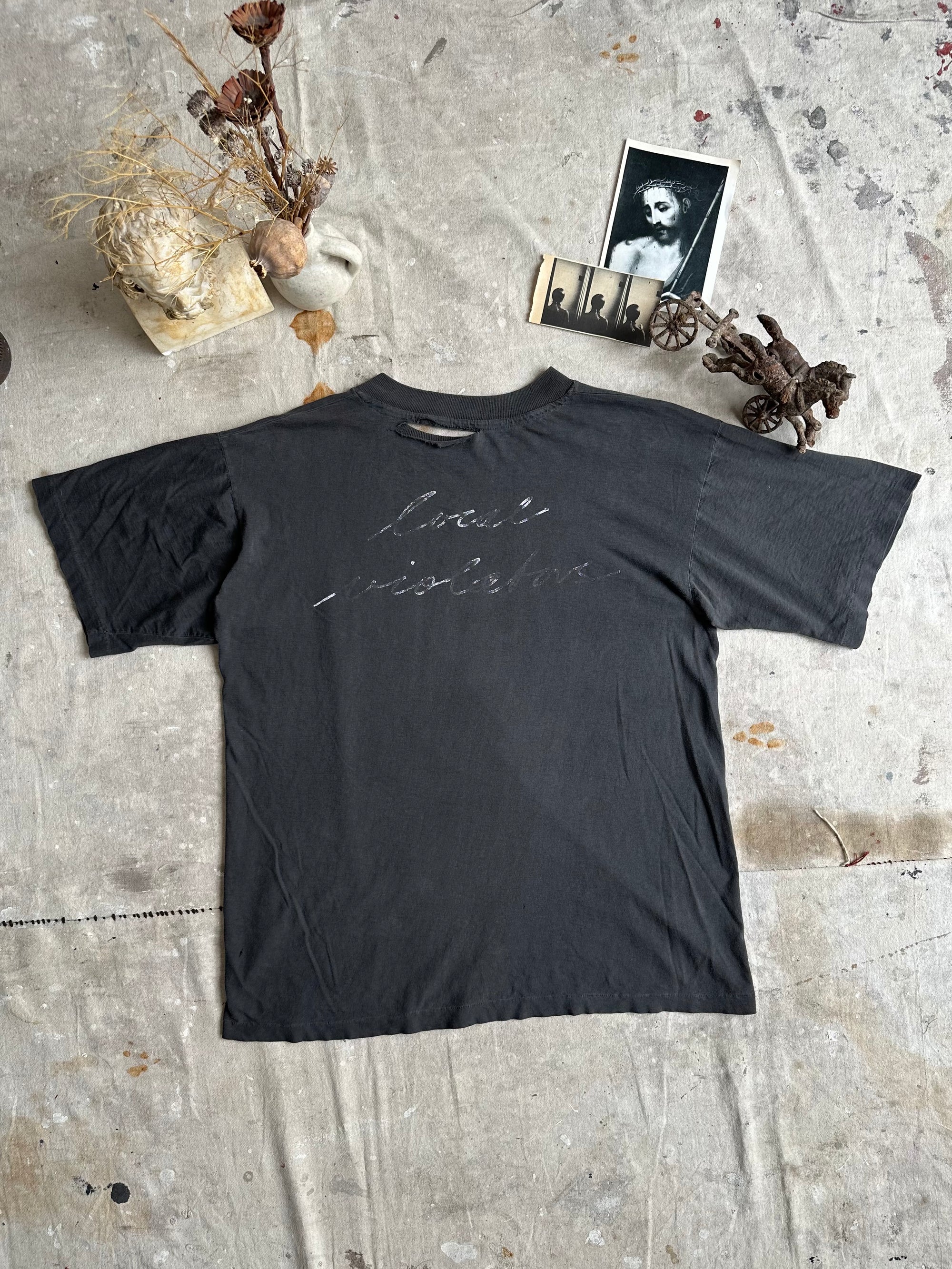 1990 Thrashed Depeche World Violation T-Shirt
