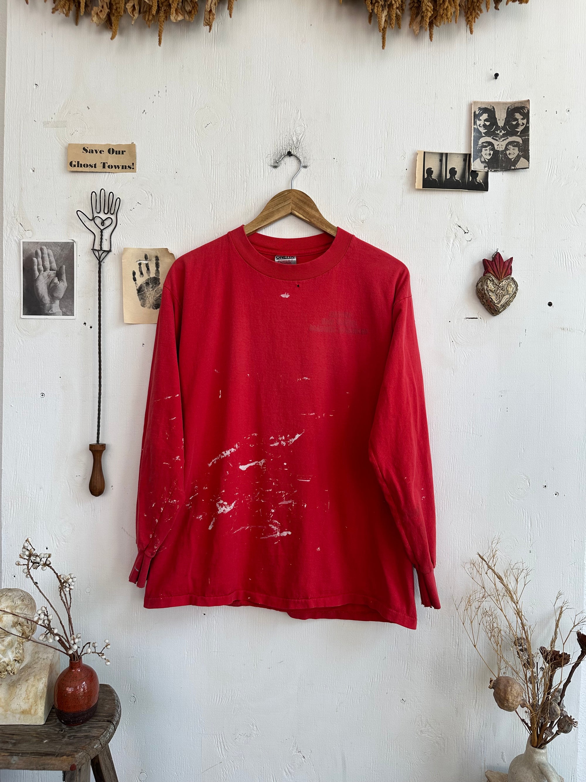 1990s Thrashed Academic Decathlon Long Sleeve