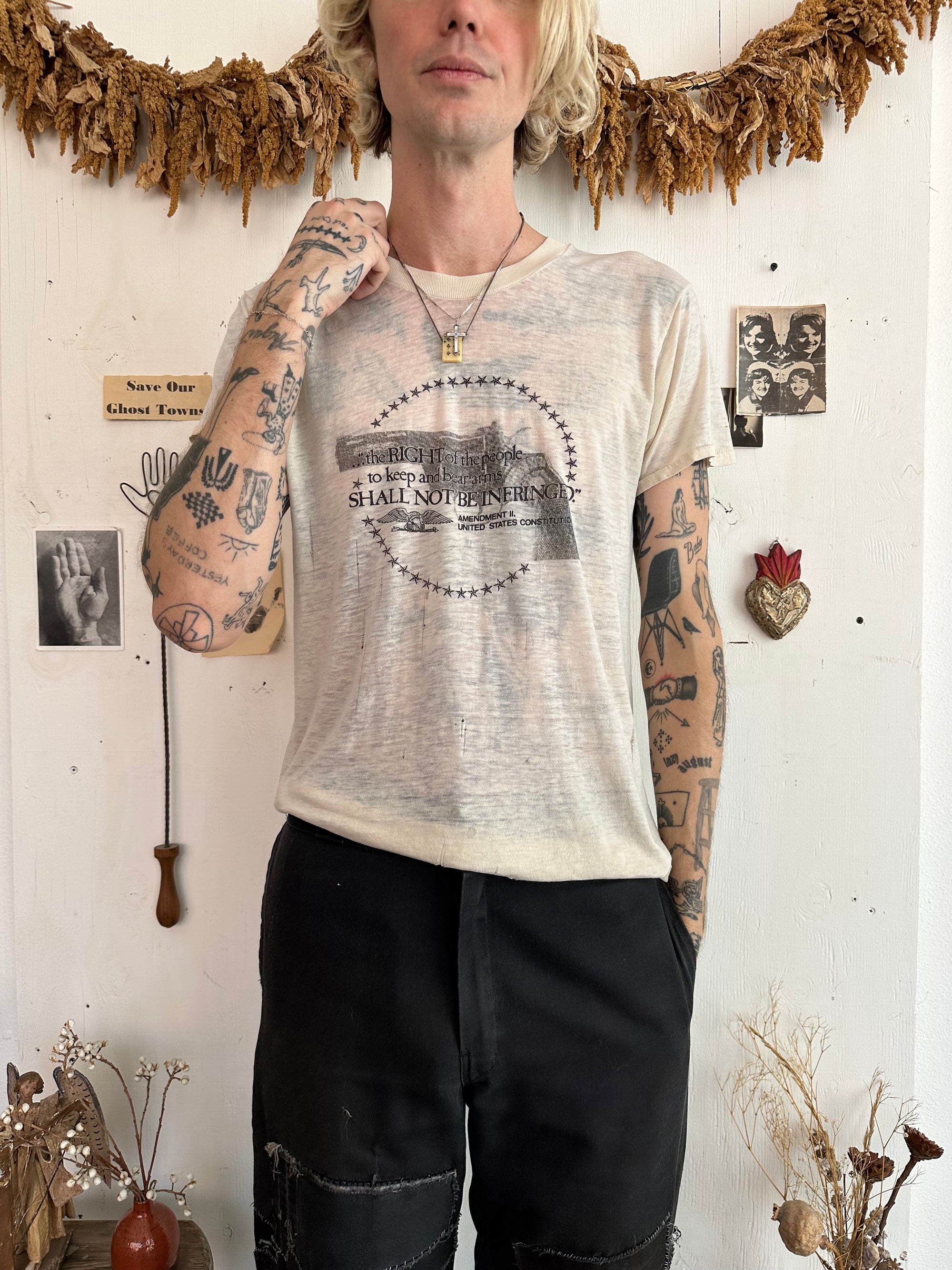 1980s Paper Thin Second Amendment Tee