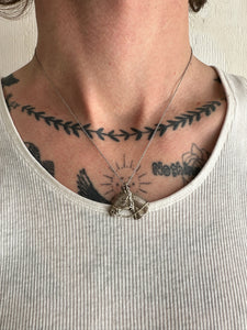 Vintage Horse Necklace (17”)