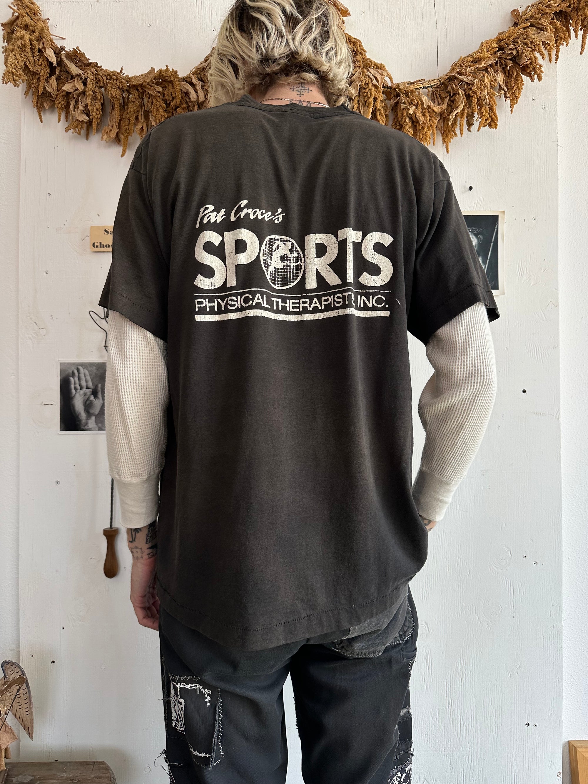 1980s Sunfaded Sports Medicine Tee