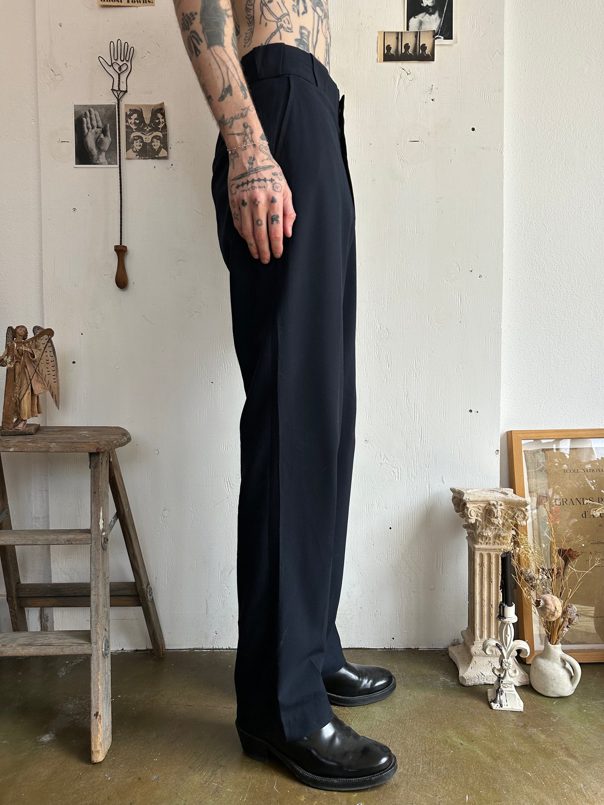 1970s Bootcut Uniform Trousers