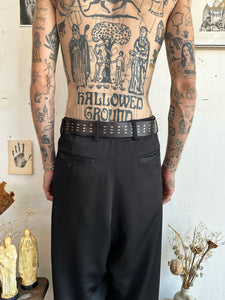 1990s Thick Studded Belt (33” - 38”)