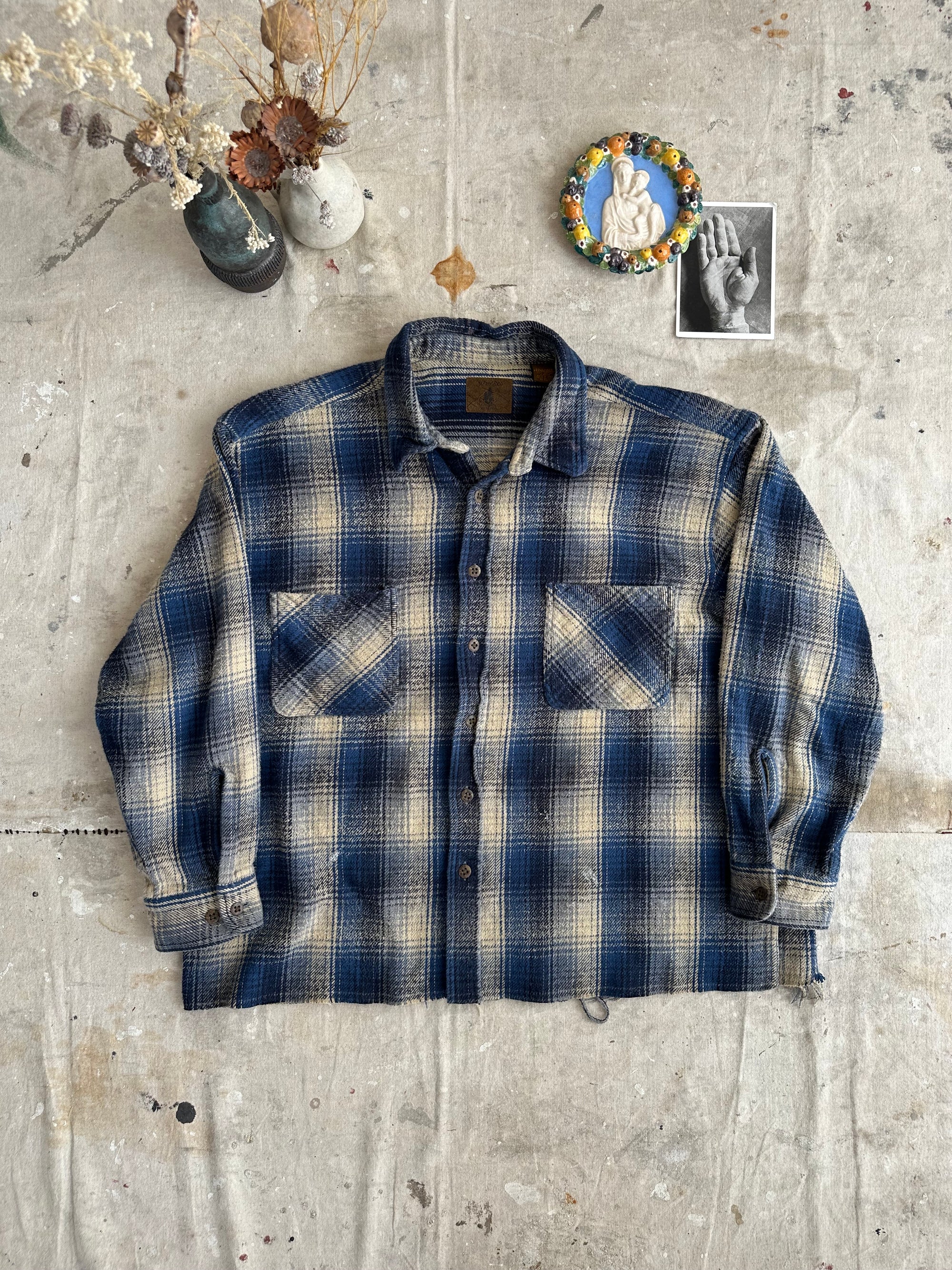 1990s Thick 100% Cotton Flannel