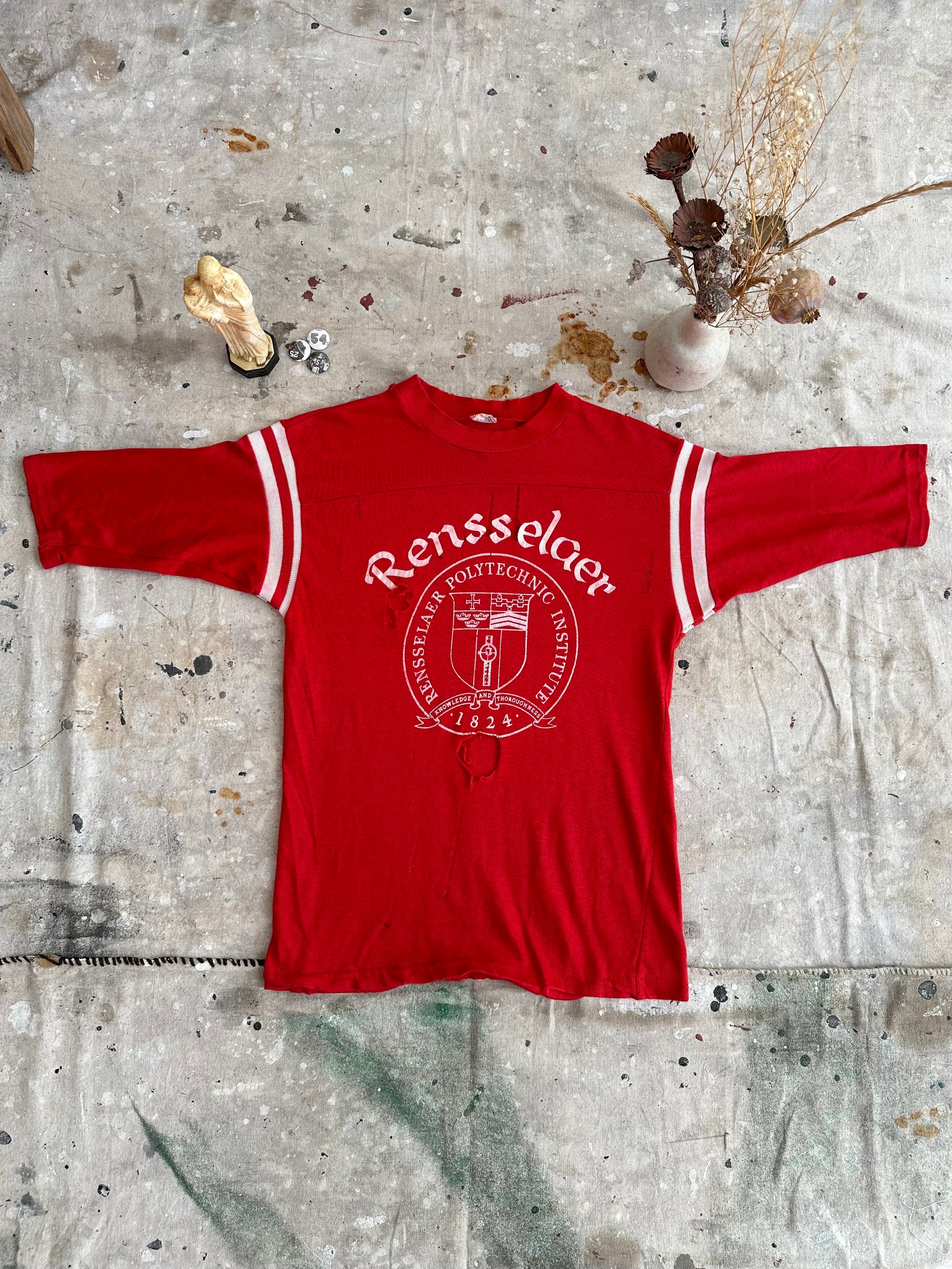 1960s Thrashed Rensselaer Half Sleeve Tee