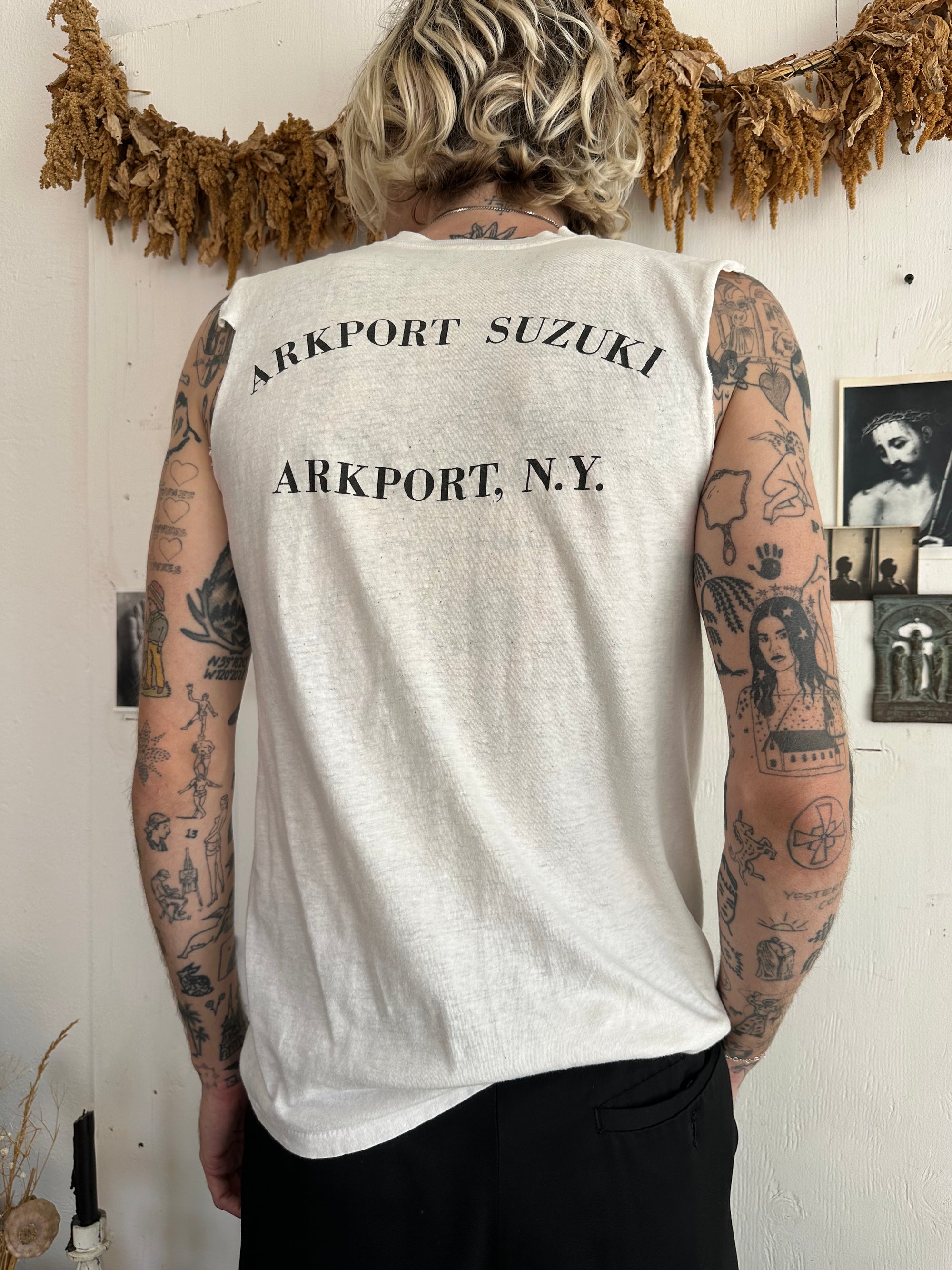 1970s Thrashed Suzuki Muscle Tee