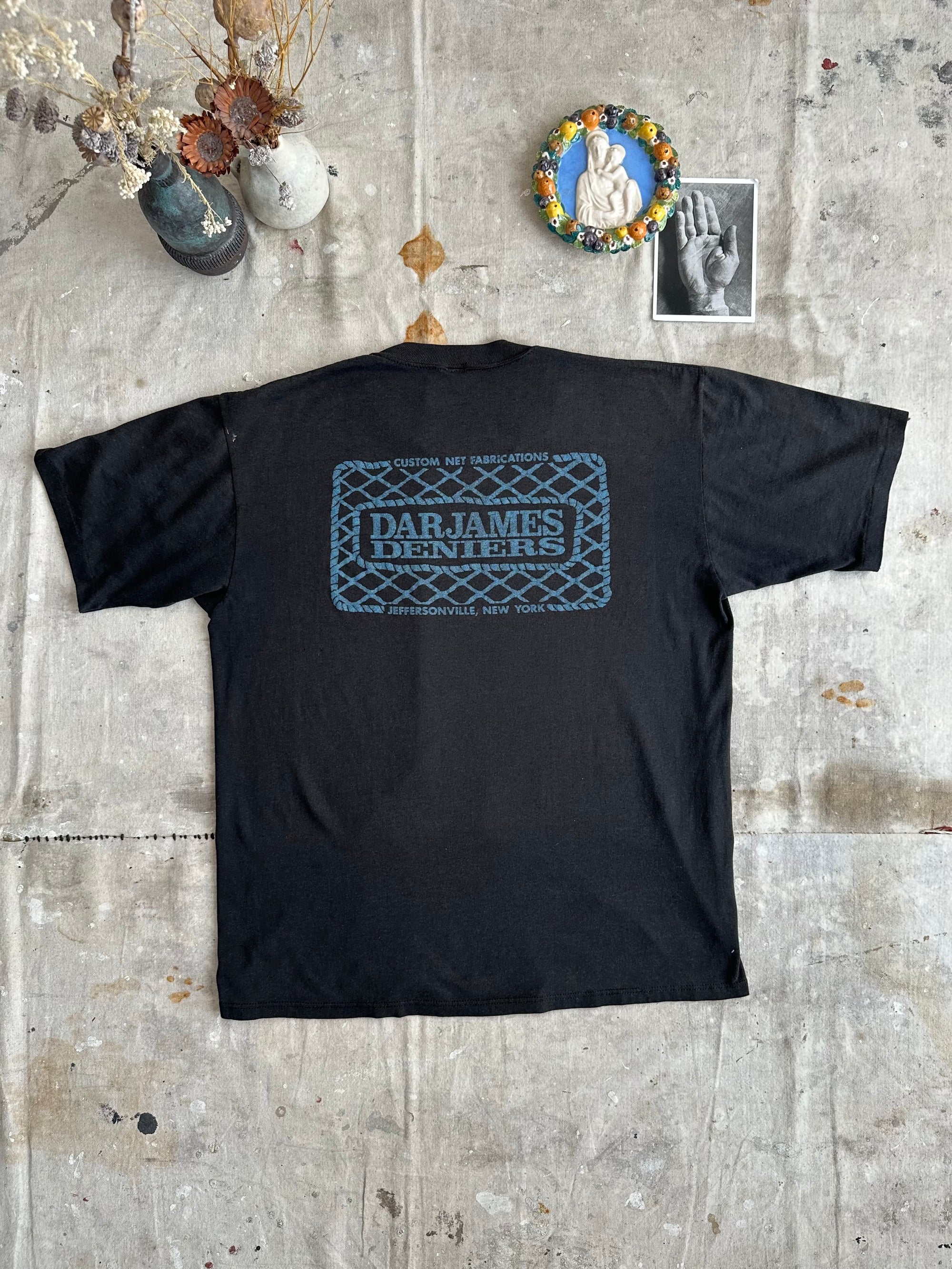1980s Faded Custom Net Fabrications Tee
