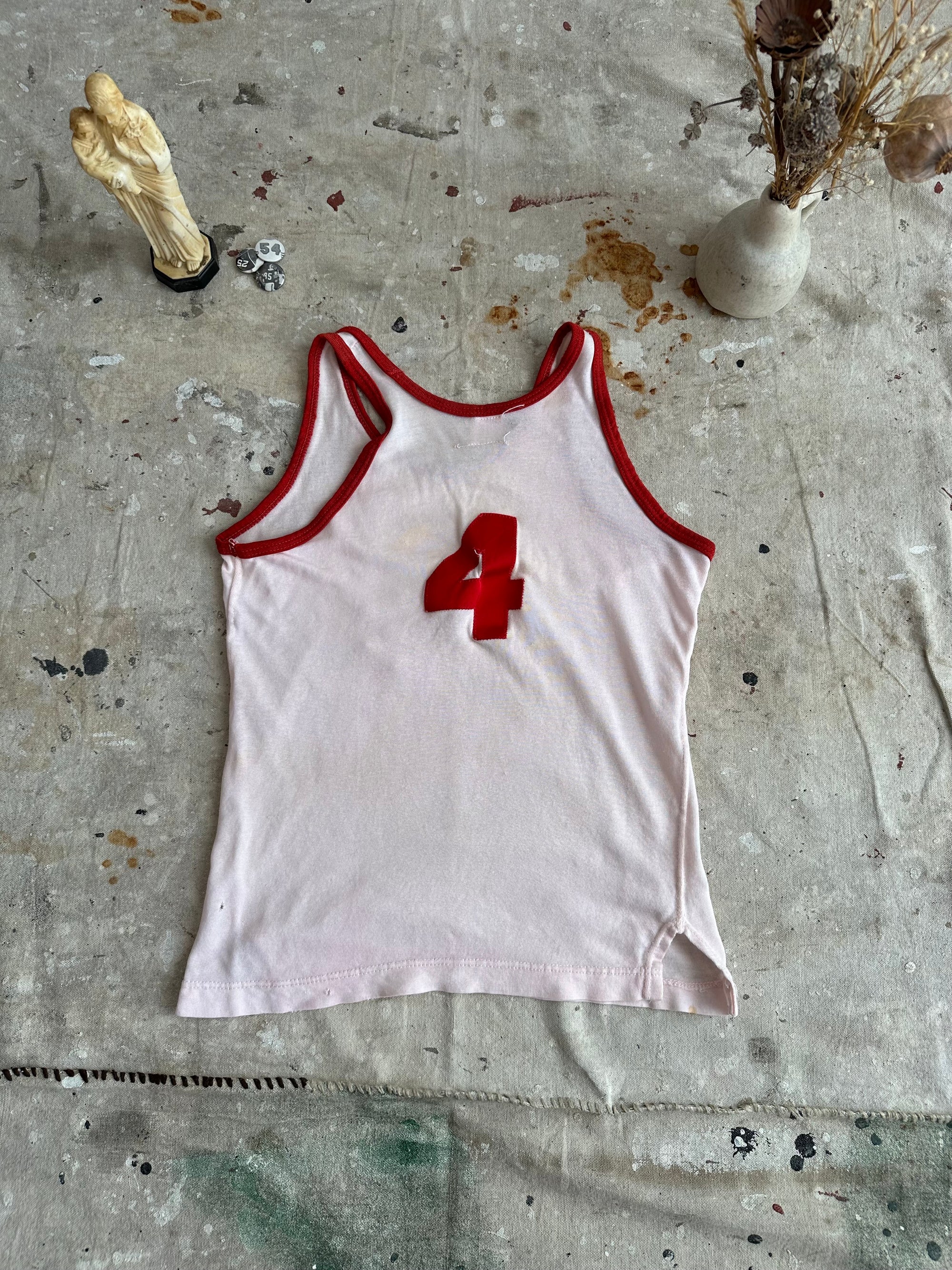 1970s Number 4 Jersey Tank
