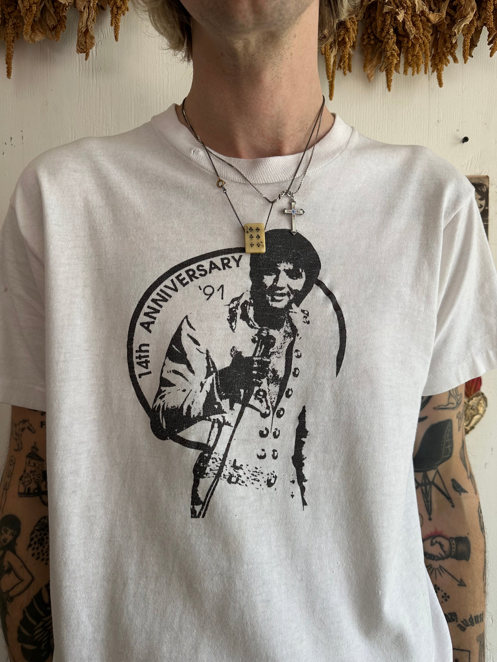 1991 Elvis 14th Anniversary Tee