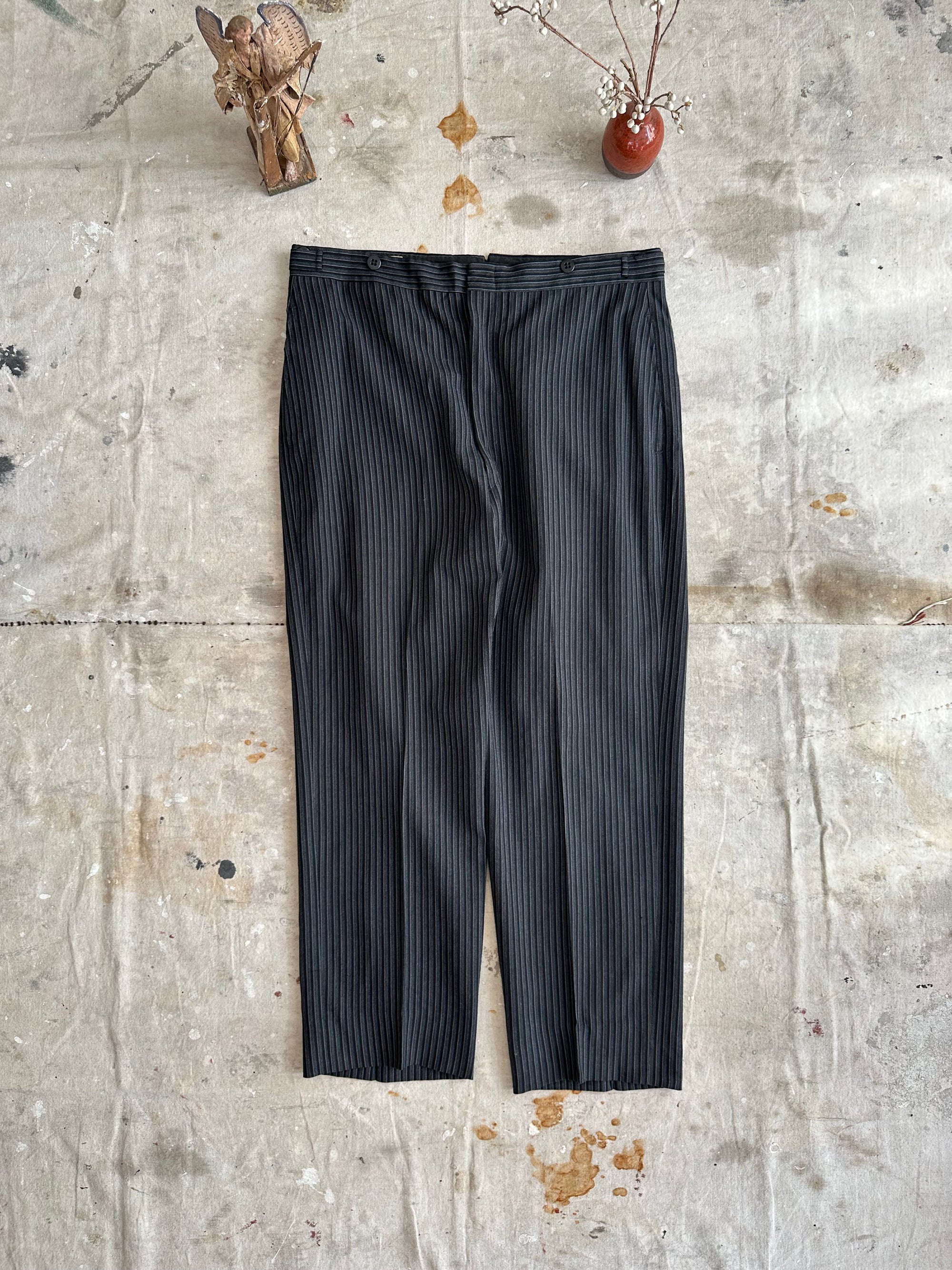 1960s Pinstripe Trousers