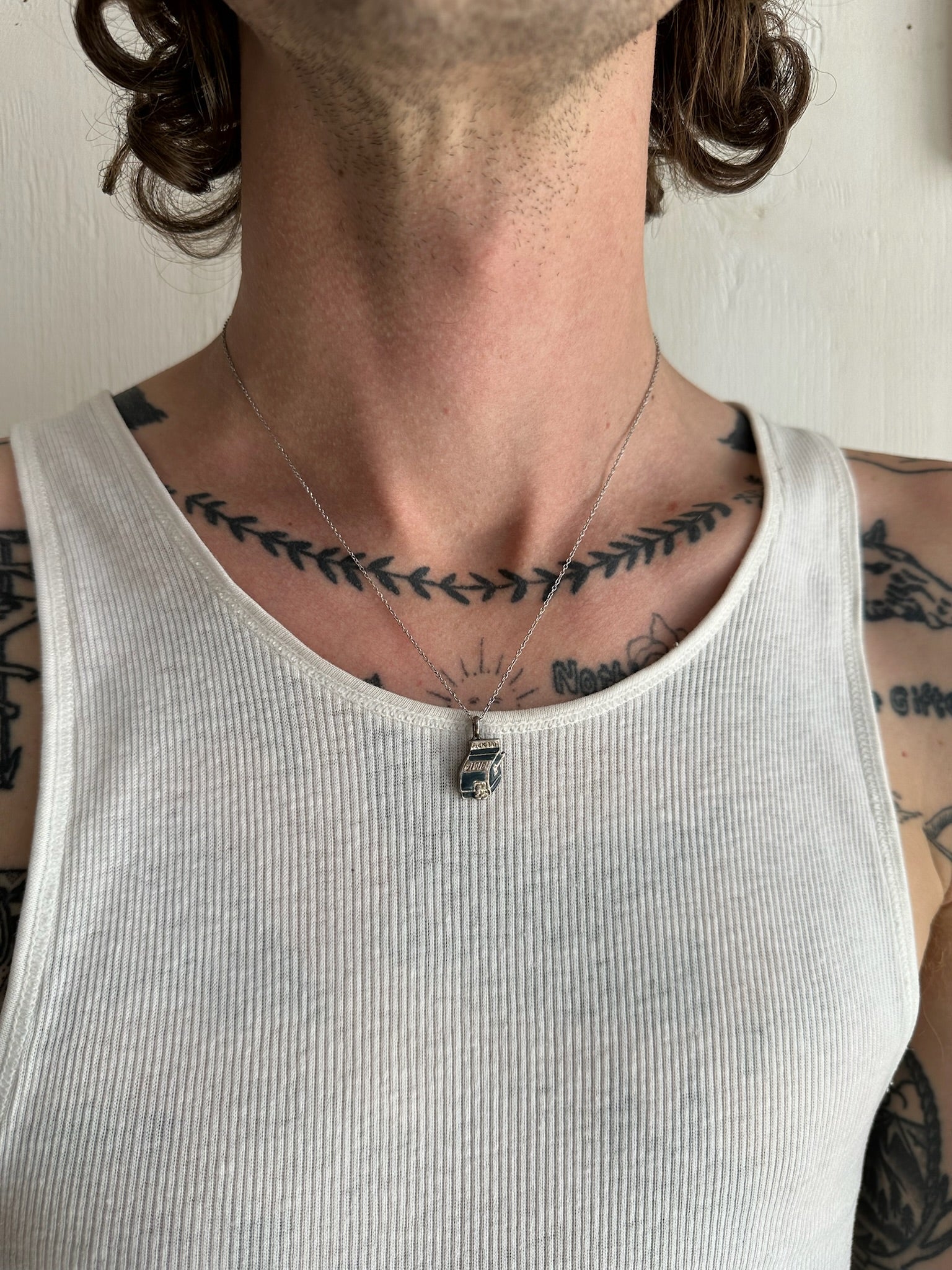 Vintage Slot Machine Necklace (18”)