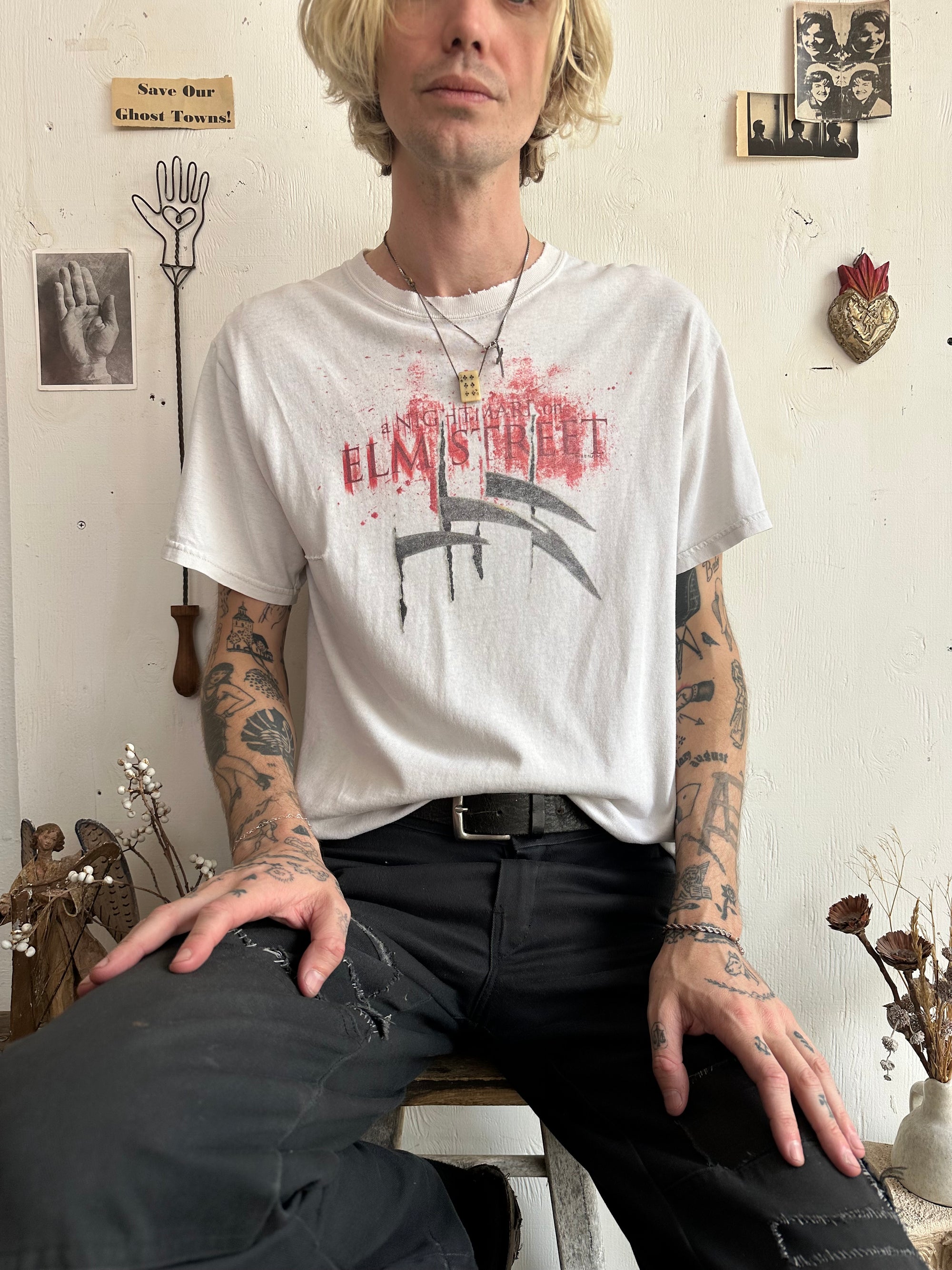 2000s Repaired Nightmare on Elm Street T-Shirt