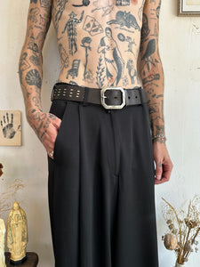 1990s Thick Studded Belt (33” - 38”)