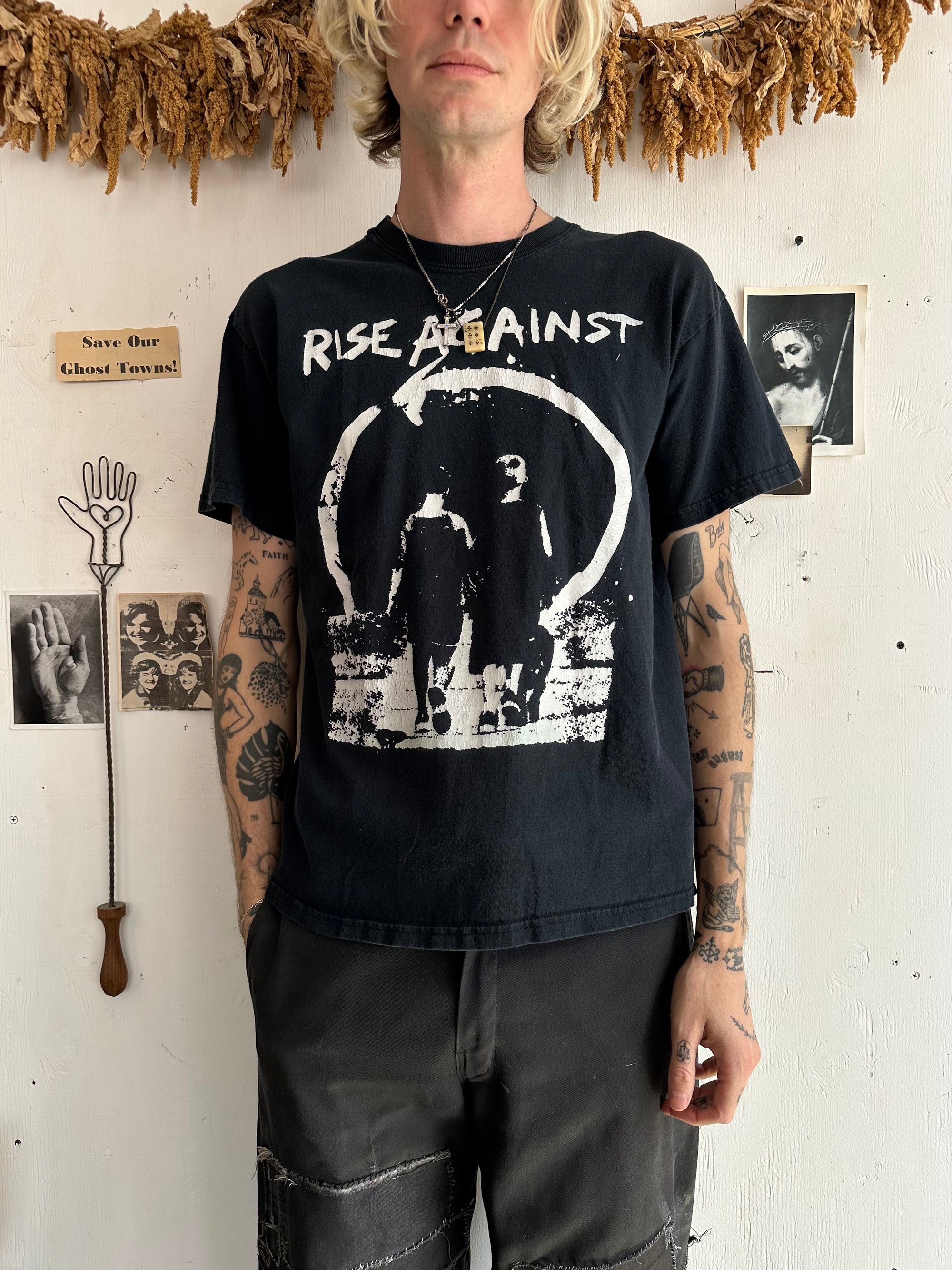 2000s Rise Against Tee