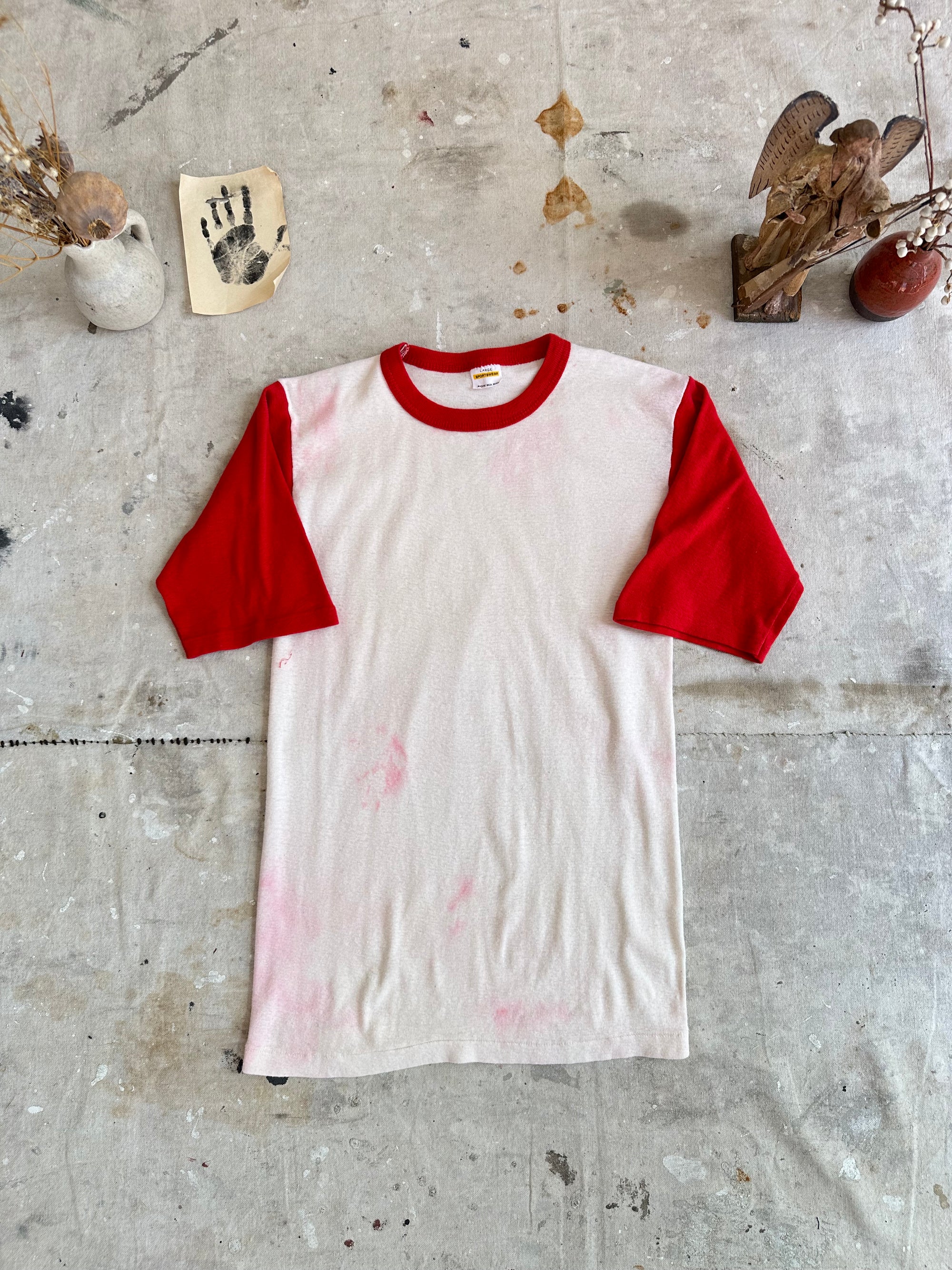1970s Well Worn Half Sleeve Tee