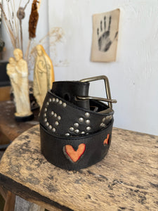 Vintage Hand Made Las Vegas Belt (30” - 34”)